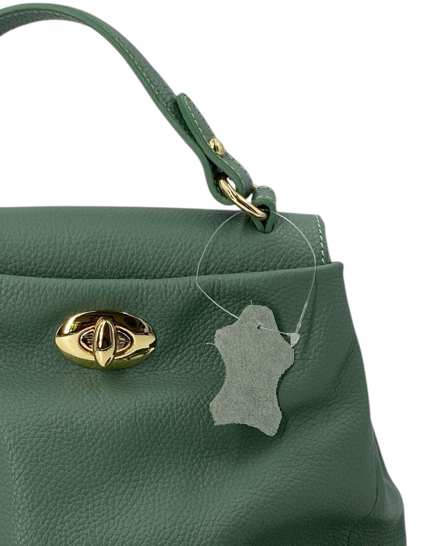 Ludivine Mini – Damen-Umhängetasche aus echtem italienischen Leder