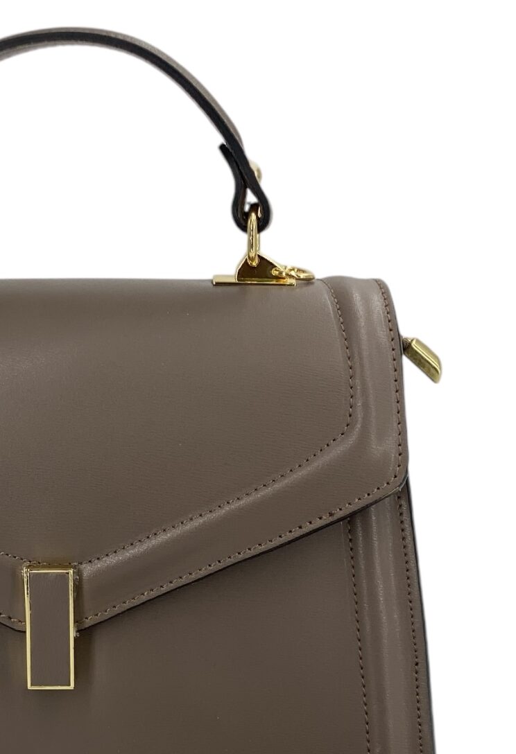 Aline – Damenhandtasche und Umhängetasche aus echtem italienischen Leder