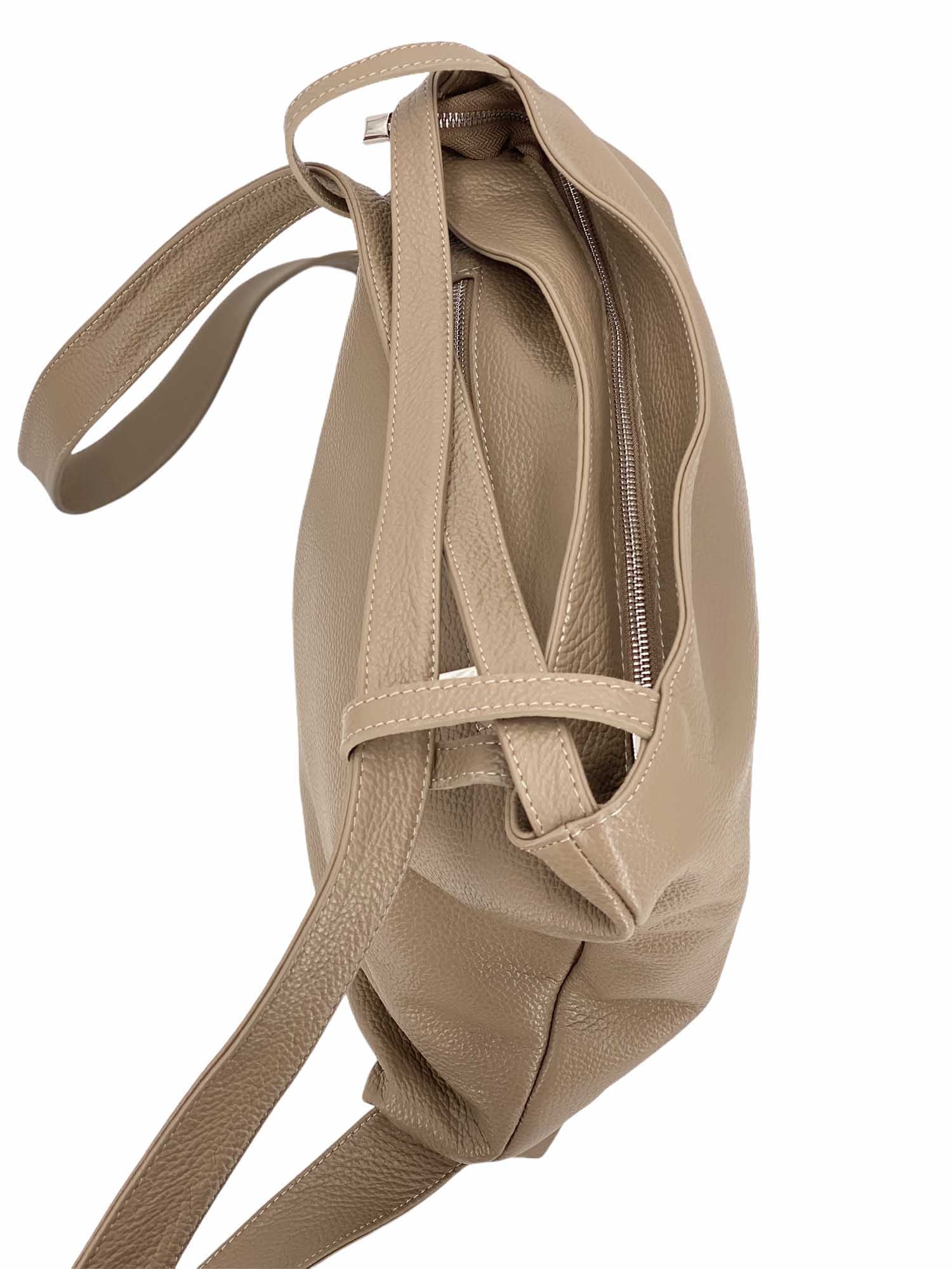 Astrelle Grande – Wandelbarer Damenrucksack aus echtem italienischen Leder