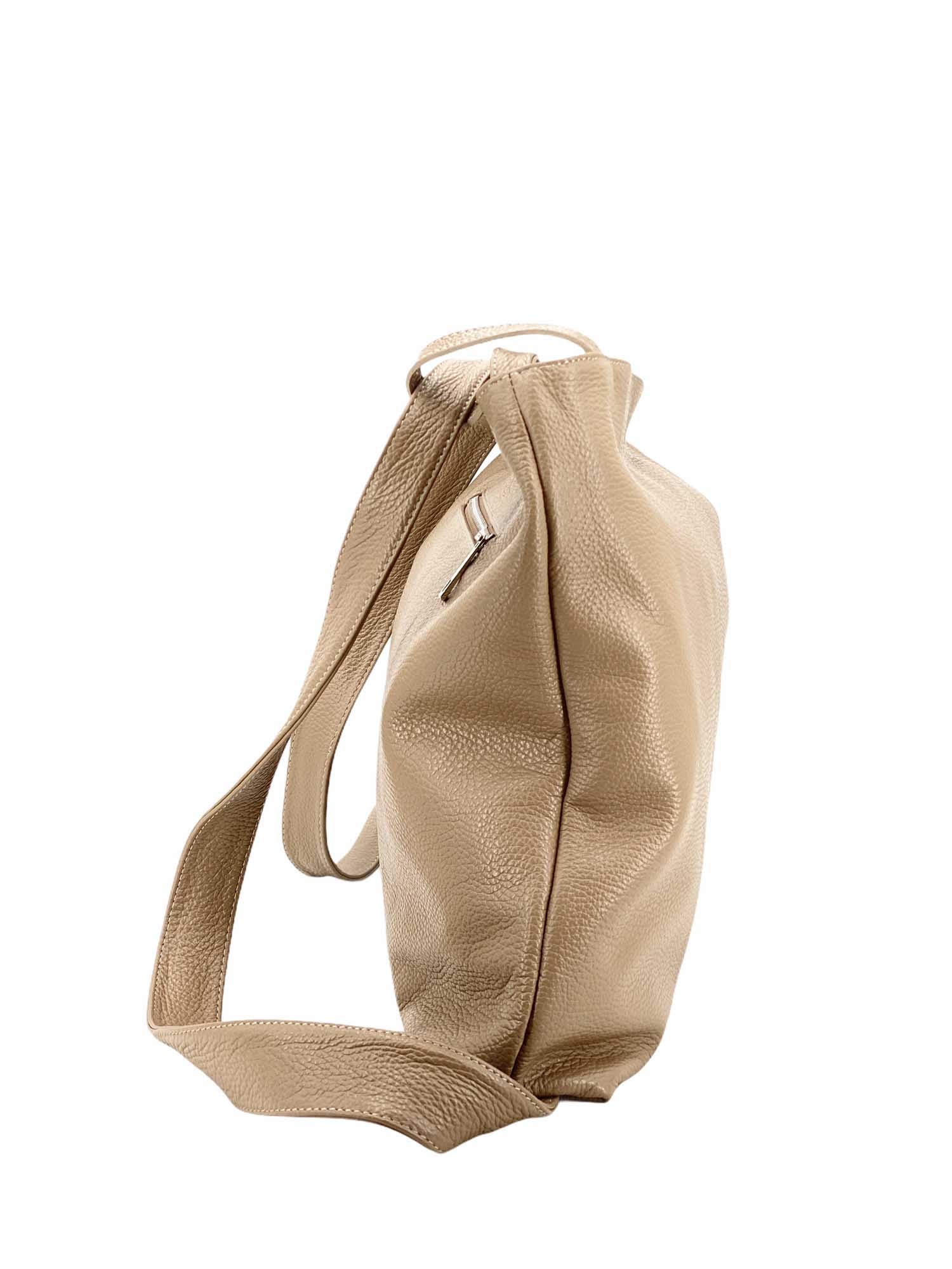 Astrelle Grande – Wandelbarer Damenrucksack aus echtem italienischen Leder