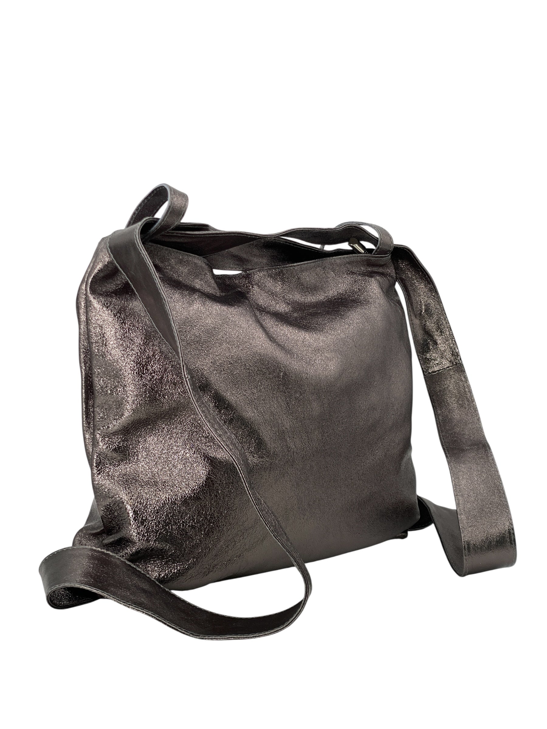 Astrelle Grande – Wandelbarer Damenrucksack aus echtem italienischen Leder