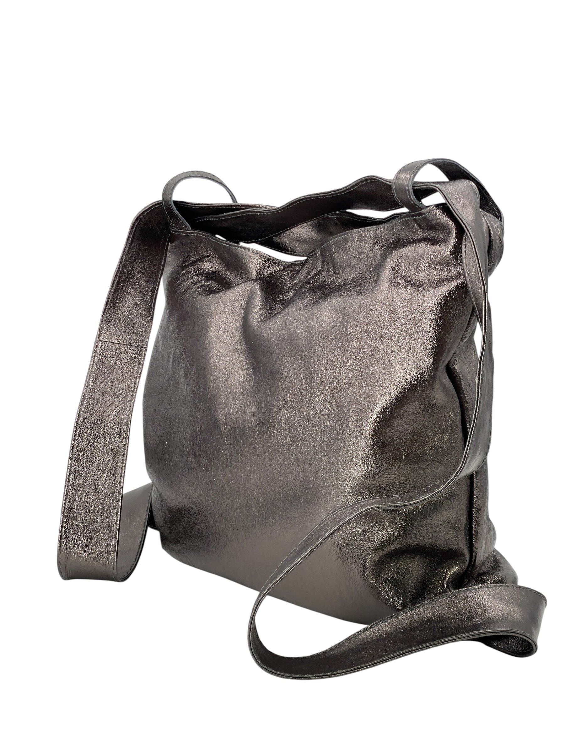 Astrelle Grande – Wandelbarer Damenrucksack aus echtem italienischen Leder