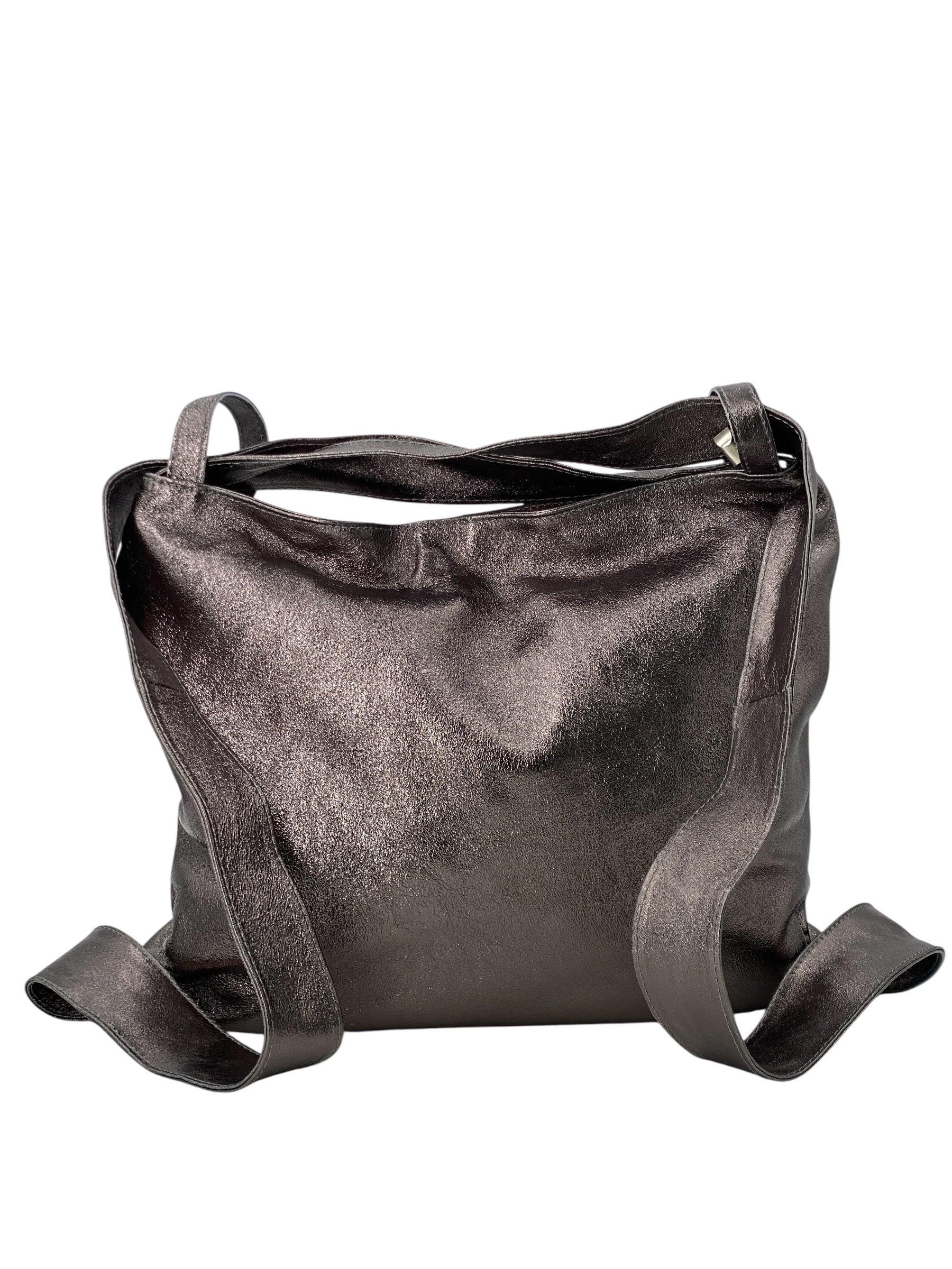 Astrelle Grande – Wandelbarer Damenrucksack aus echtem italienischen Leder