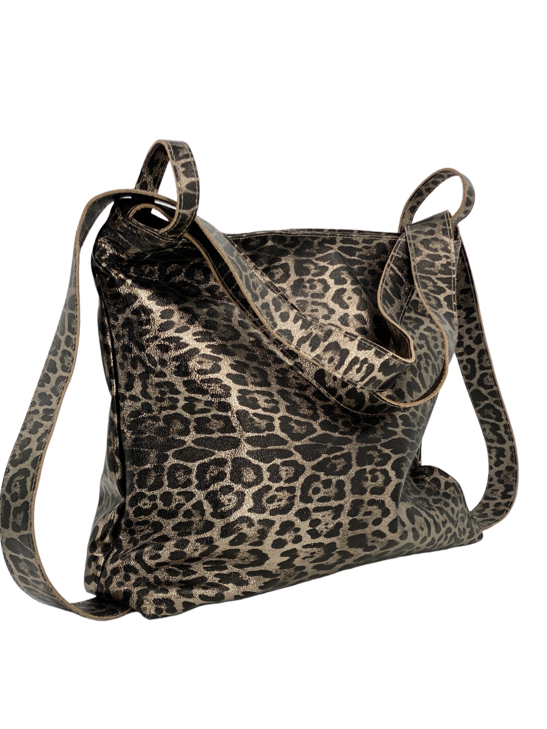 Astrelle Grande – Wandelbarer Damenrucksack aus echtem italienischen Leder