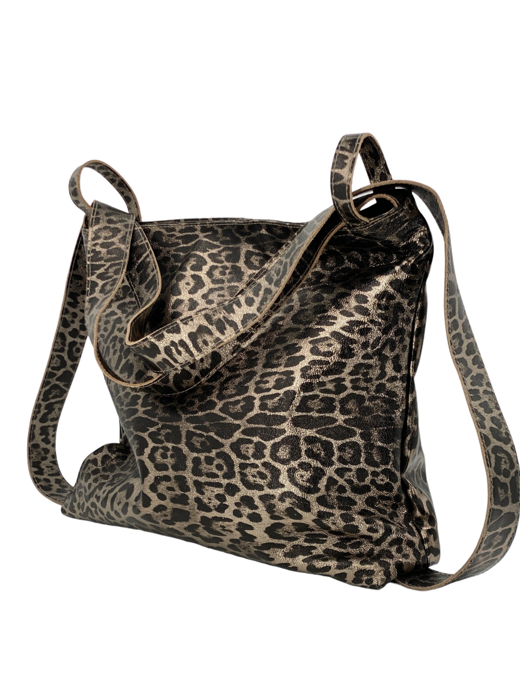 Astrelle Grande – Wandelbarer Damenrucksack aus echtem italienischen Leder