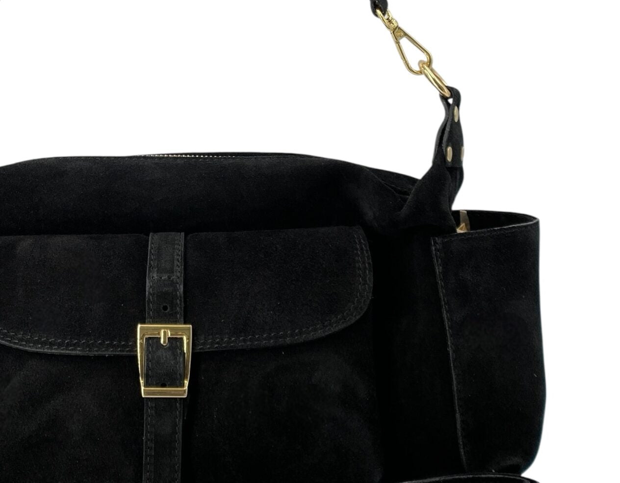 Angelique – Damenhandtasche und Umhängetasche aus echtem italienischen Leder mit verstellbarem Schultergurt