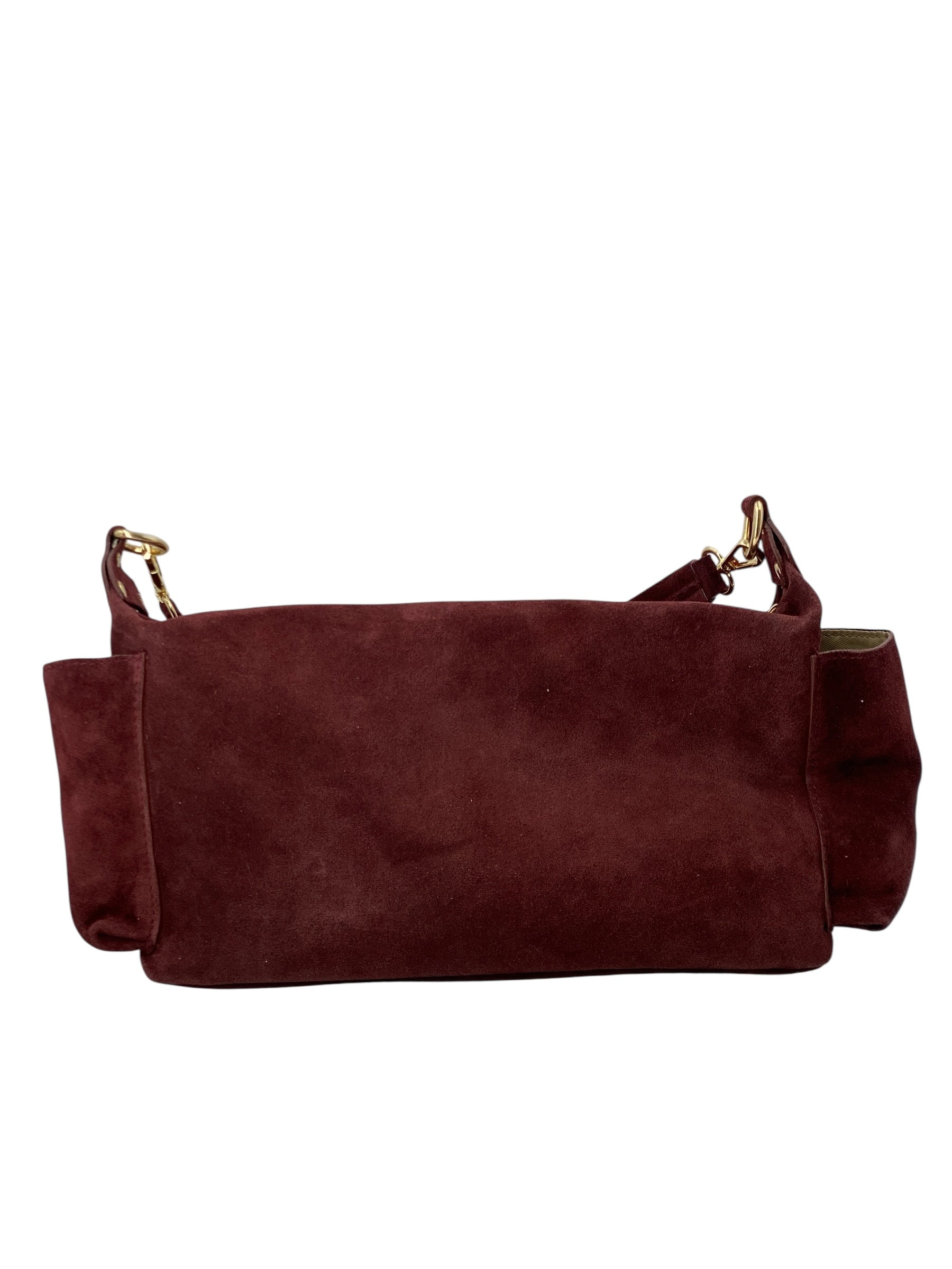 Angelique – Damenhandtasche und Umhängetasche aus echtem italienischen Leder mit verstellbarem Schultergurt