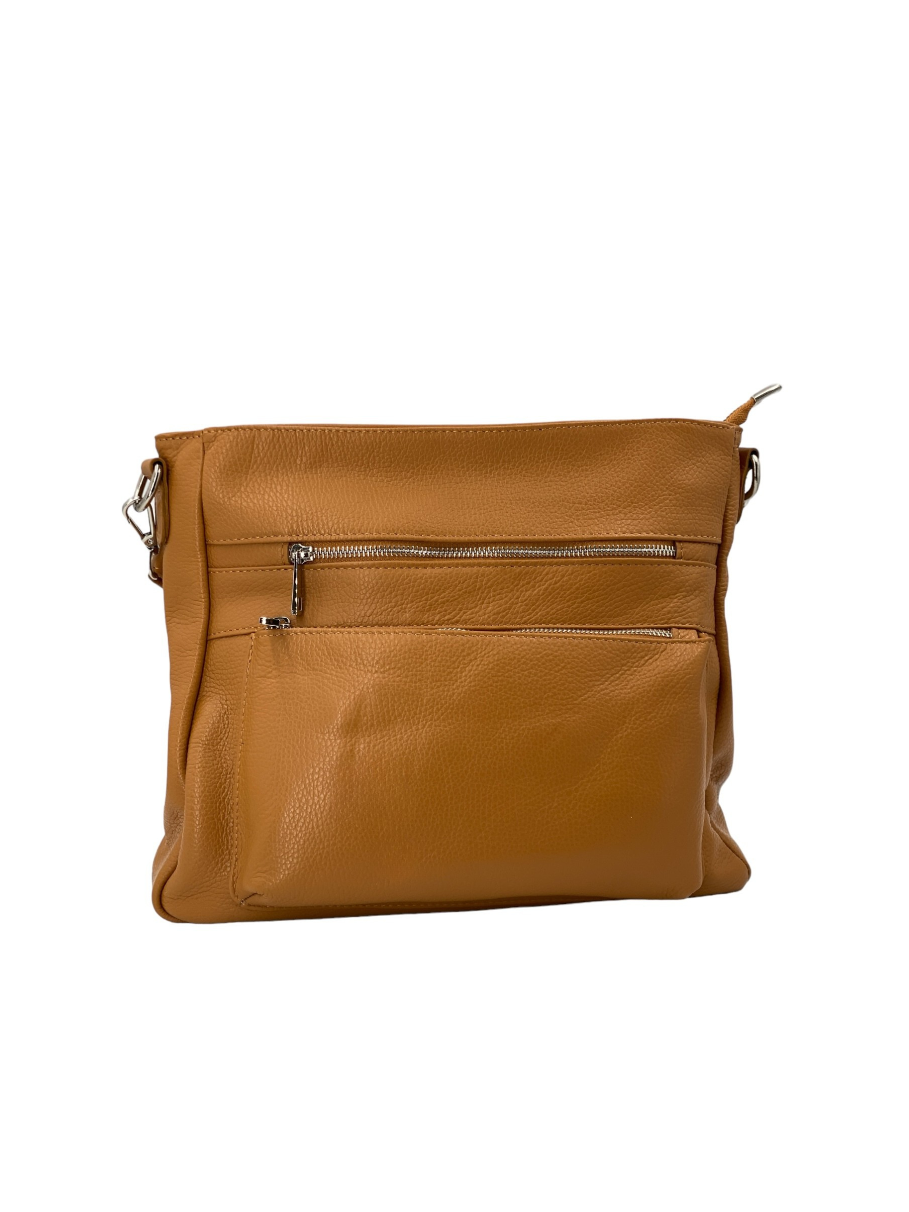 Odette – Damenhandtasche, Schultertasche und Crossbody Bag aus echtem italienischen Leder mit verstärkten Nähten und organisiertem Innenraum