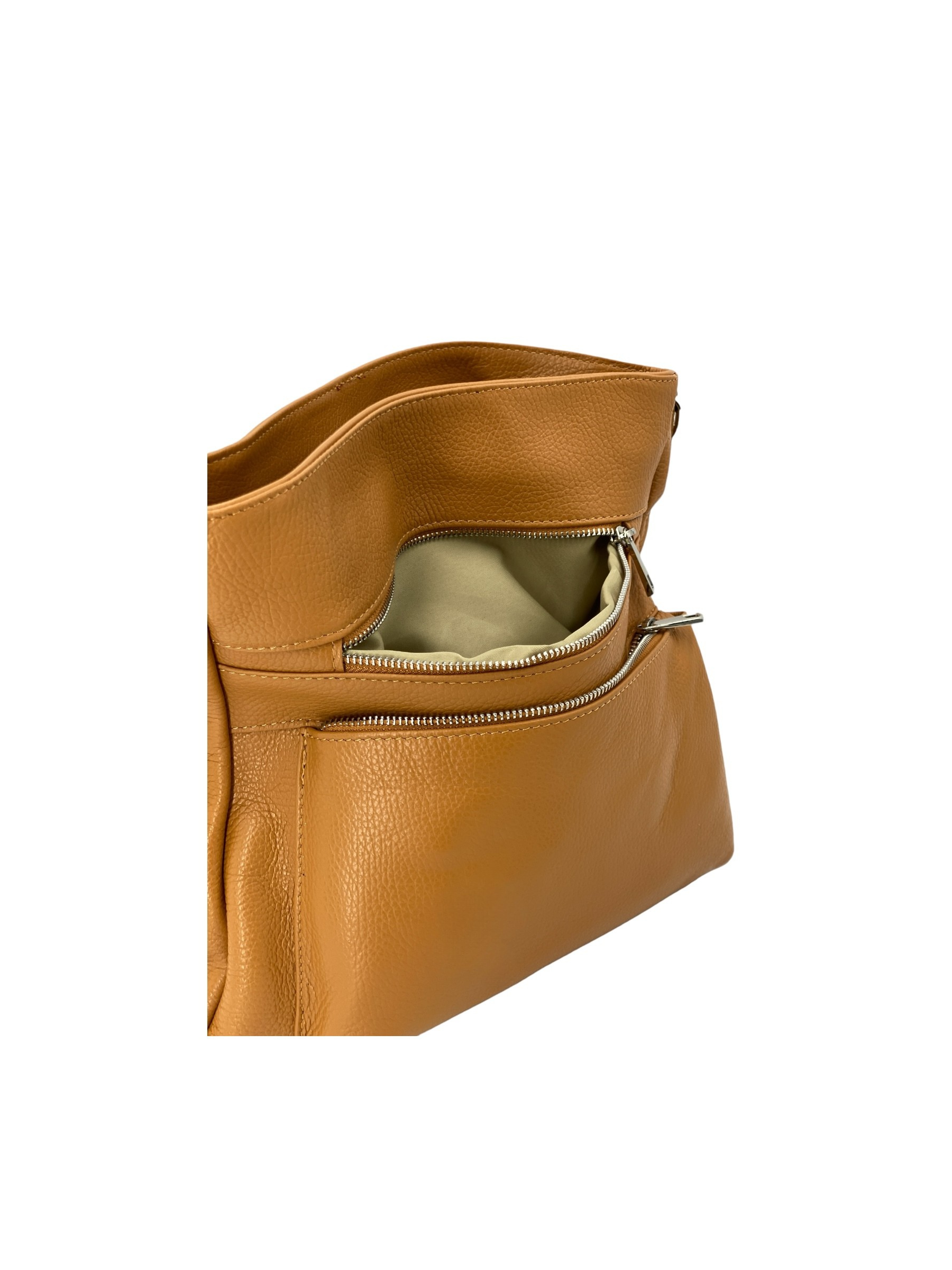 Odette – Damenhandtasche, Schultertasche und Crossbody Bag aus echtem italienischen Leder mit verstärkten Nähten und organisiertem Innenraum