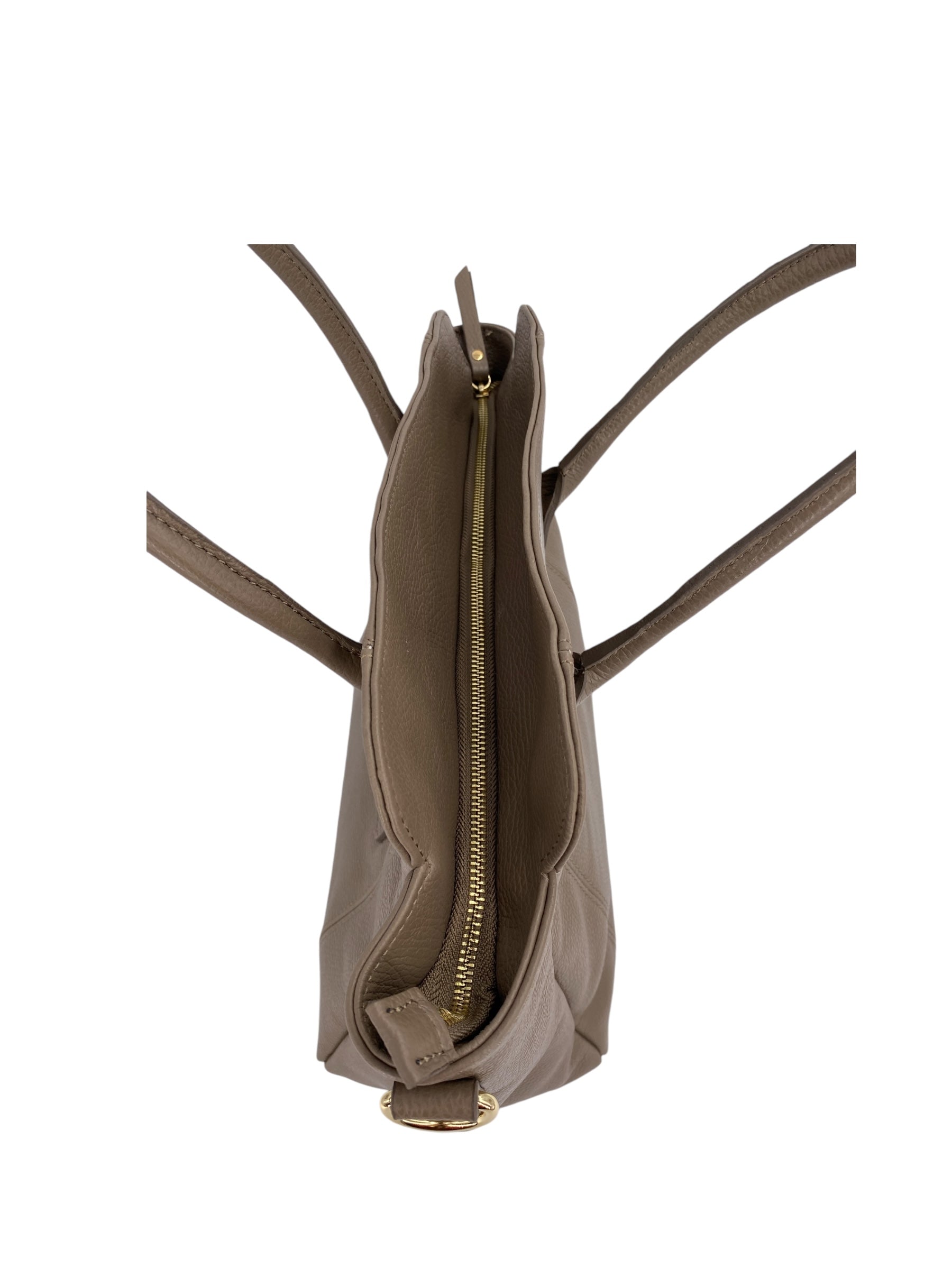 Olympia – Women's shoulder bag in 100% genuine Italian calfskin