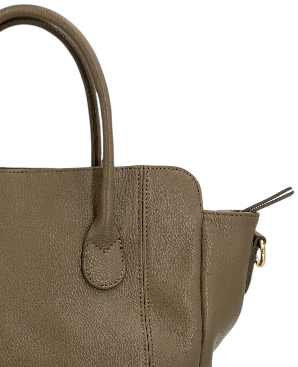 Olympia – Women's shoulder bag in 100% genuine Italian calfskin