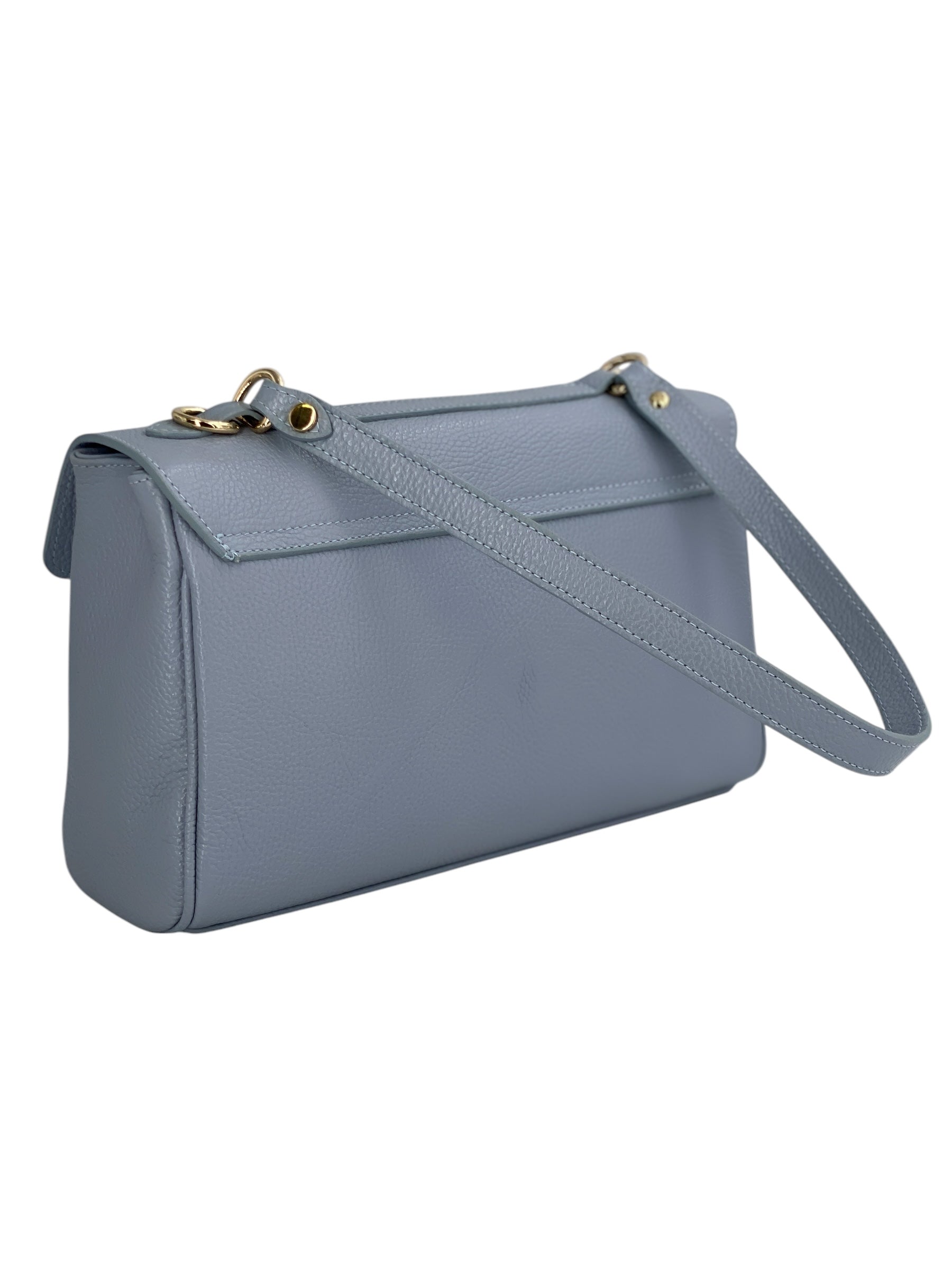 Flore – Damenhandtasche und Umhängetasche aus 100 % hochwertigem italienischen Kalbsleder