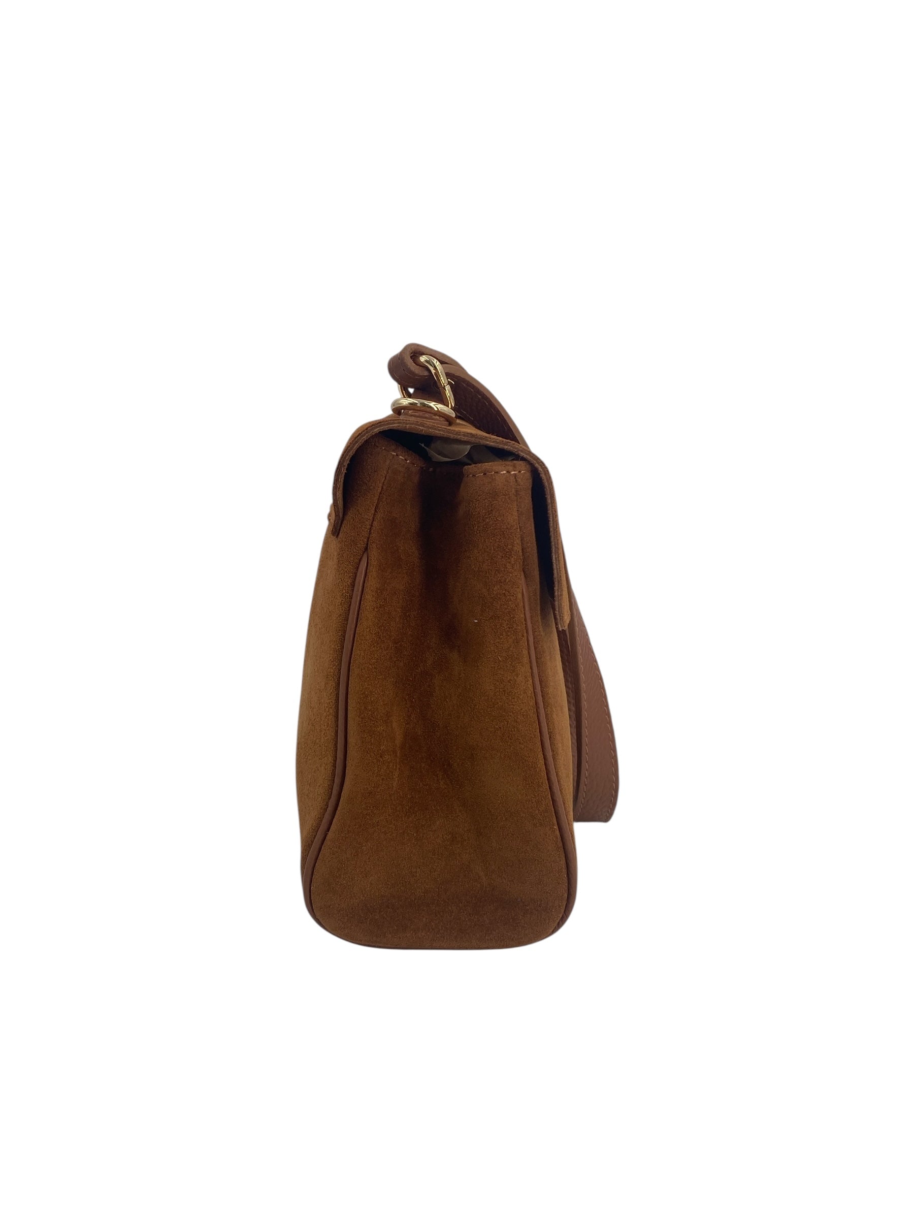 Flore – Damenhandtasche und Umhängetasche aus 100 % hochwertigem italienischen Kalbsleder