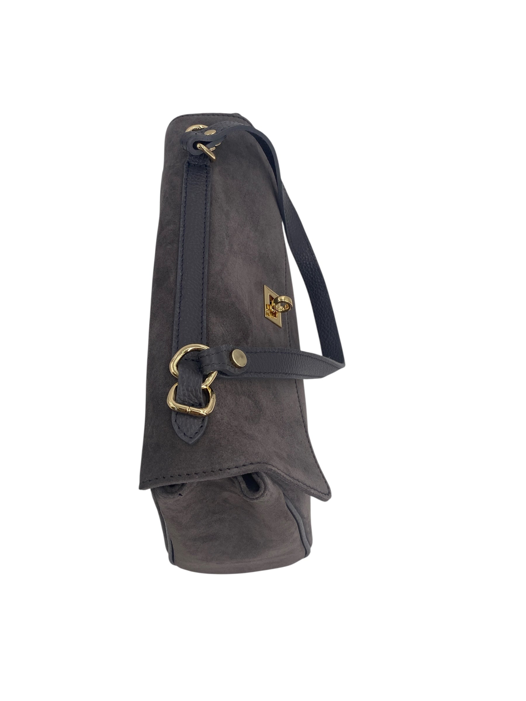 Flore – Damenhandtasche und Umhängetasche aus 100 % hochwertigem italienischen Kalbsleder
