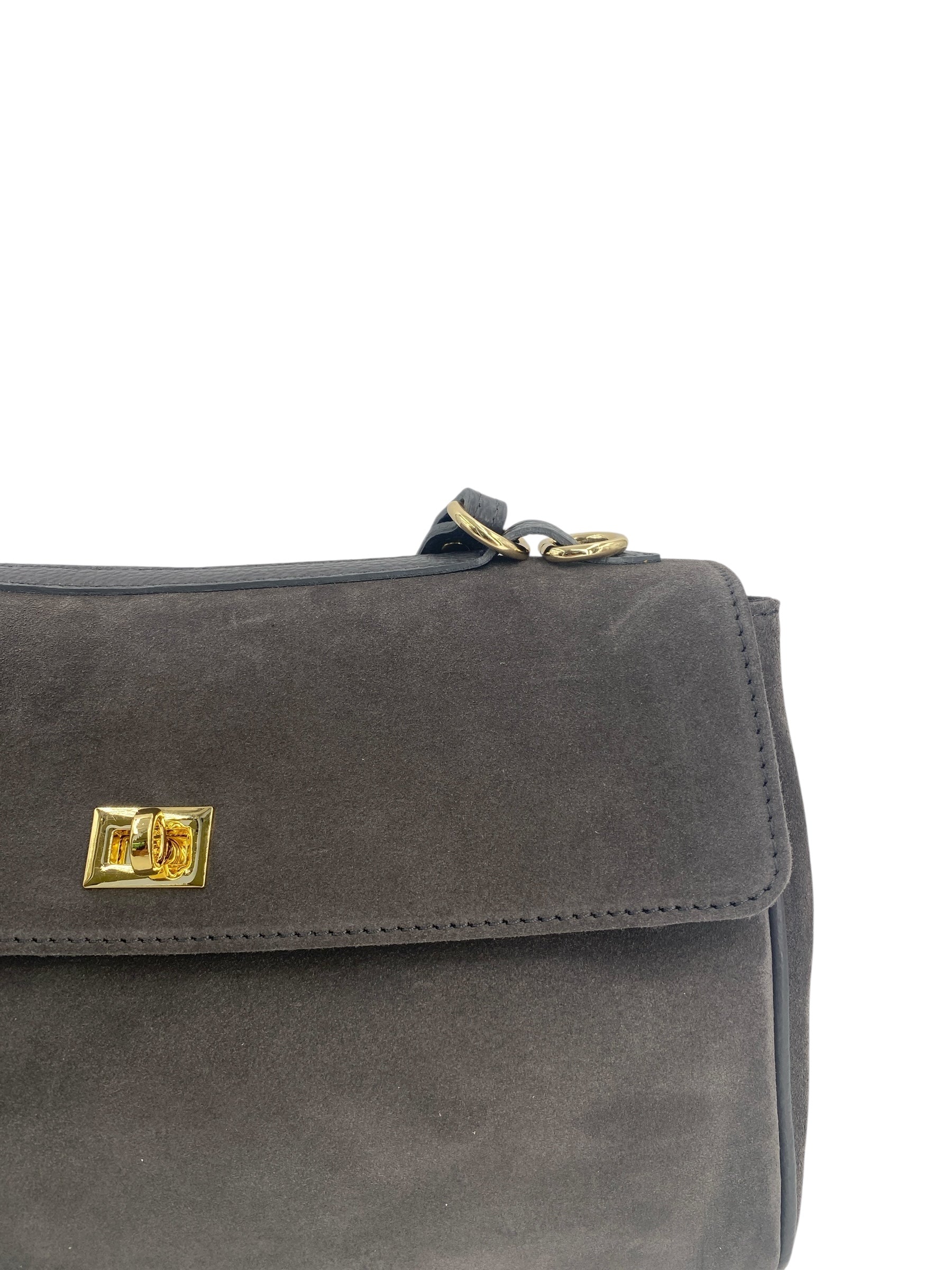 Flore – Damenhandtasche und Umhängetasche aus 100 % hochwertigem italienischen Kalbsleder