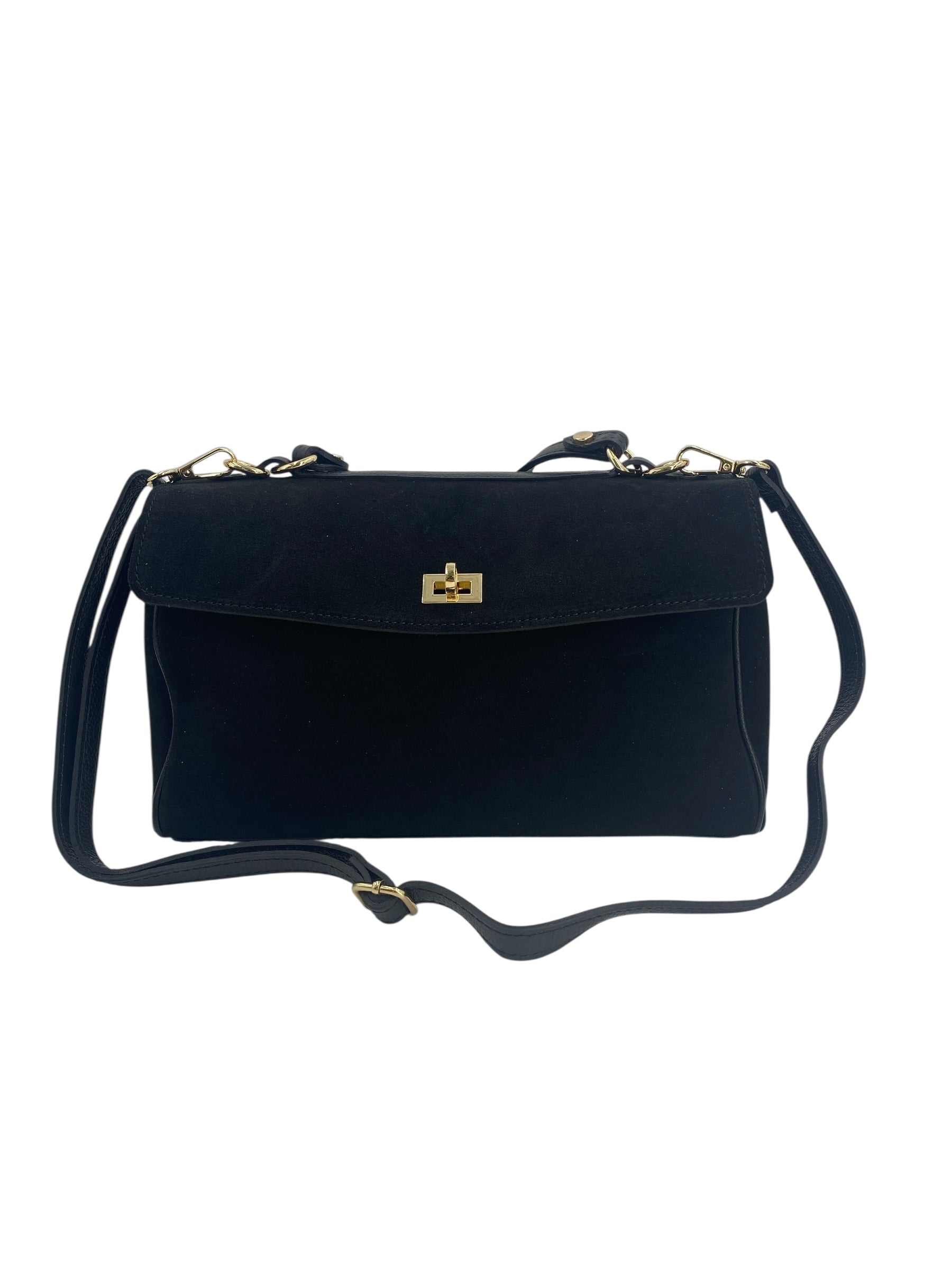 Flore – Damenhandtasche und Umhängetasche aus 100 % hochwertigem italienischen Kalbsleder