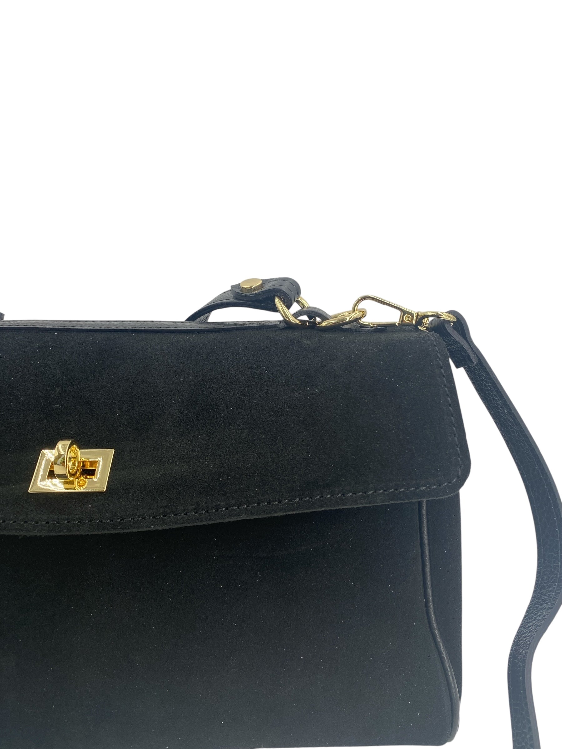 Flore – Damenhandtasche und Umhängetasche aus 100 % hochwertigem italienischen Kalbsleder