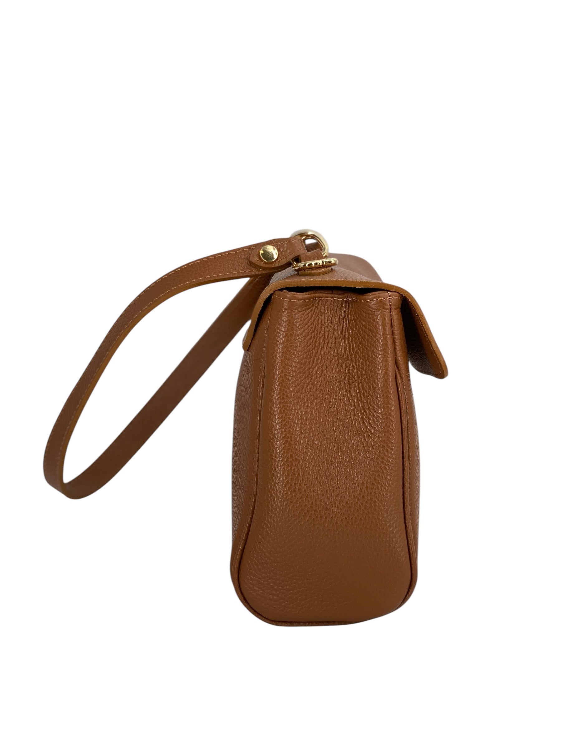 Flore – Damenhandtasche und Umhängetasche aus 100 % hochwertigem italienischen Kalbsleder