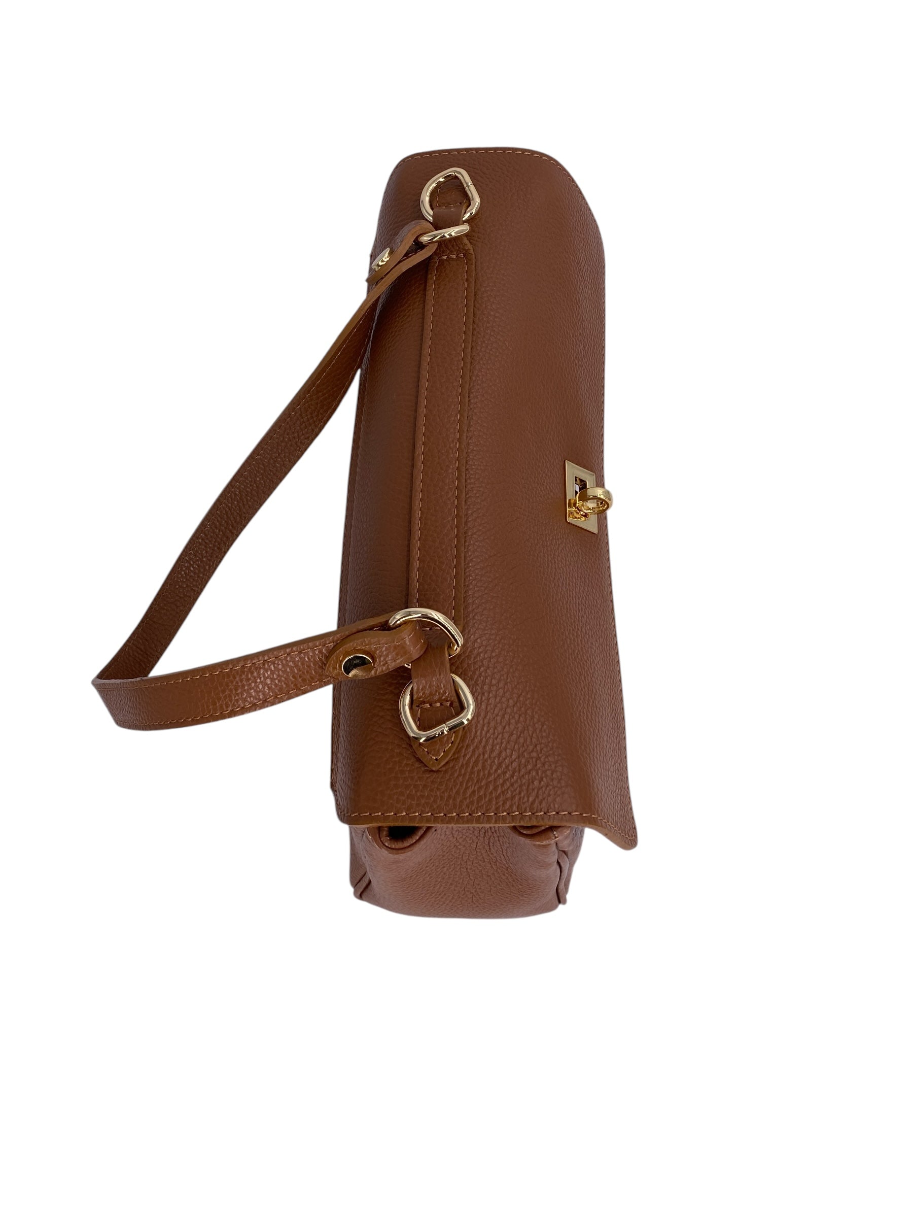 Flore – Damenhandtasche und Umhängetasche aus 100 % hochwertigem italienischen Kalbsleder
