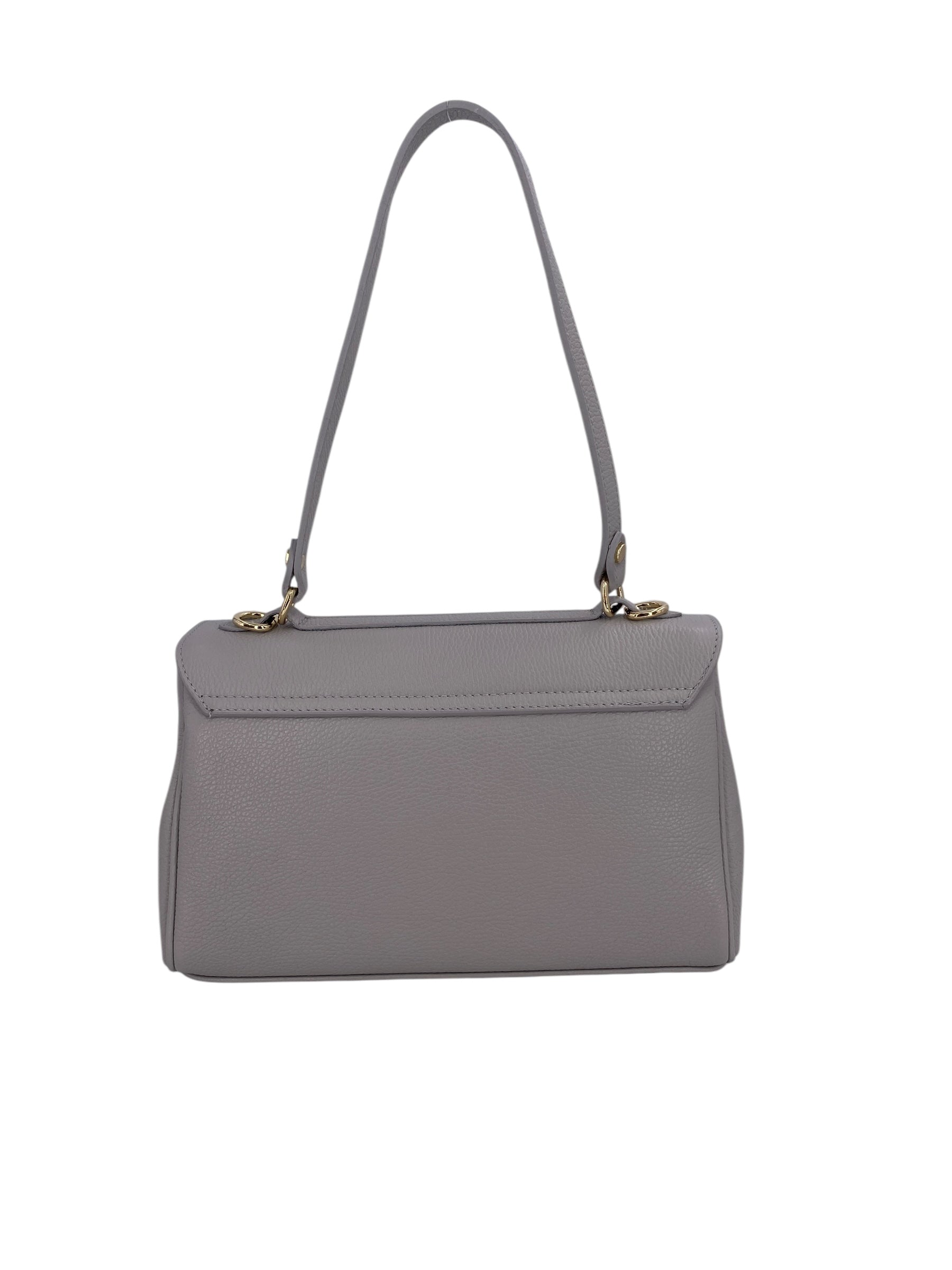 Flore – Damenhandtasche und Umhängetasche aus 100 % hochwertigem italienischen Kalbsleder