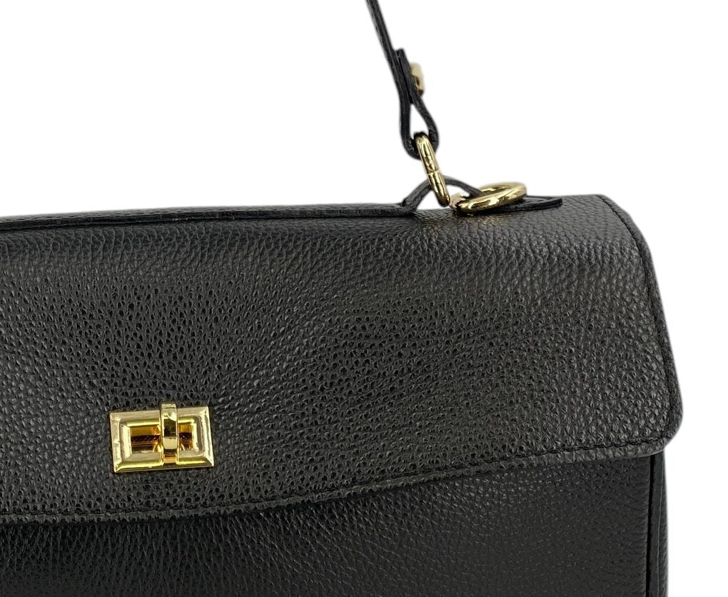Flore – Damenhandtasche und Umhängetasche aus 100 % hochwertigem italienischen Kalbsleder