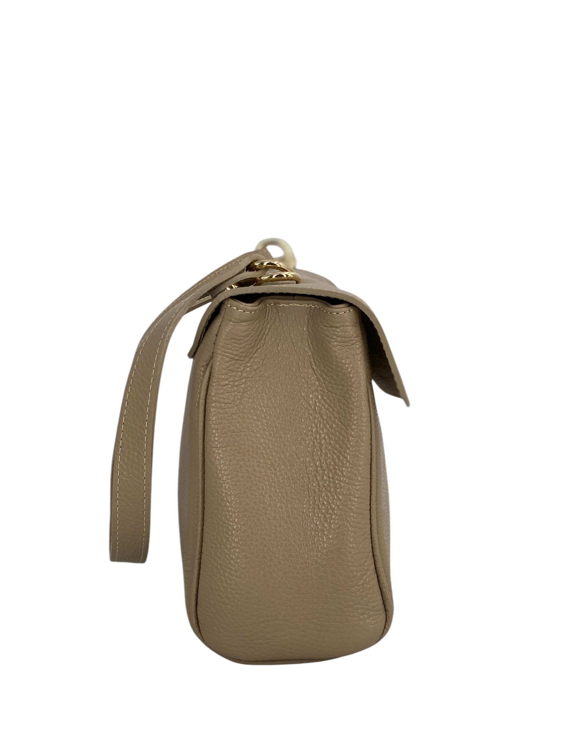 Flore – Damenhandtasche und Umhängetasche aus 100 % hochwertigem italienischen Kalbsleder