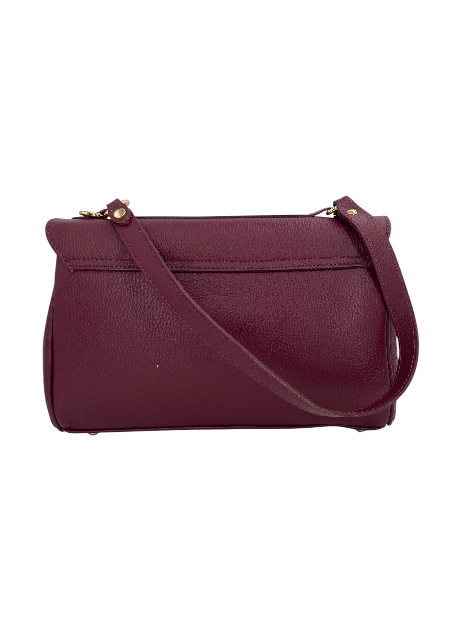 Flore – Damenhandtasche und Umhängetasche aus 100 % hochwertigem italienischen Kalbsleder