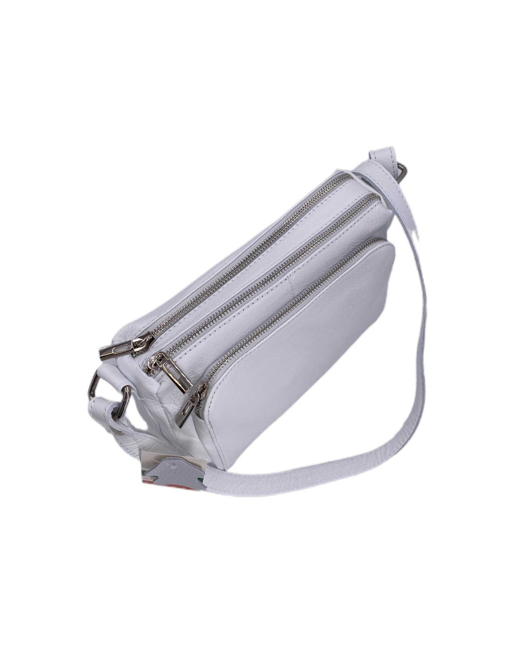Sabrine – Women's genuine Italian leather shoulder and crossbody bag with adjustable shoulder strap