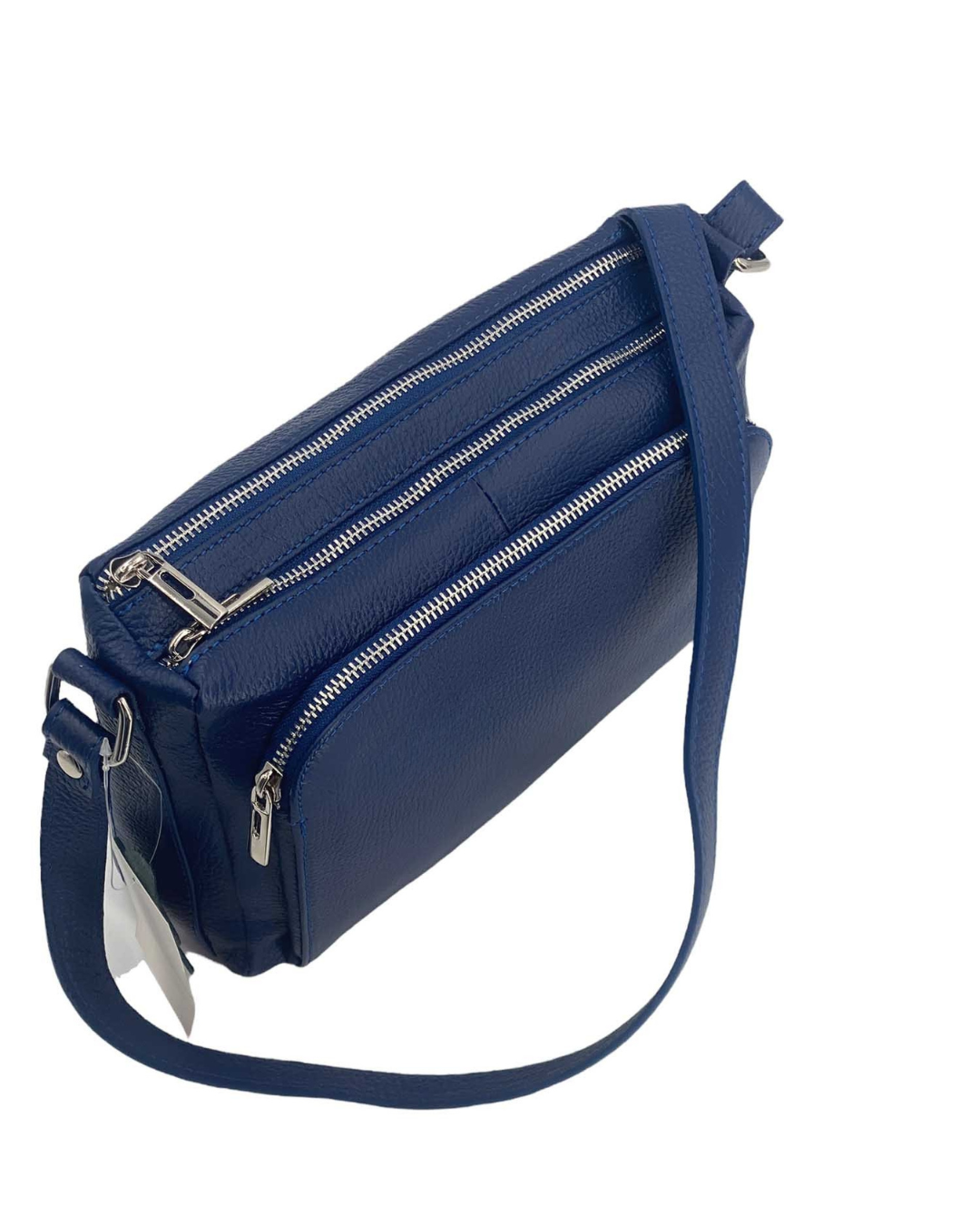 Sabrine – Women's genuine Italian leather shoulder and crossbody bag with adjustable shoulder strap