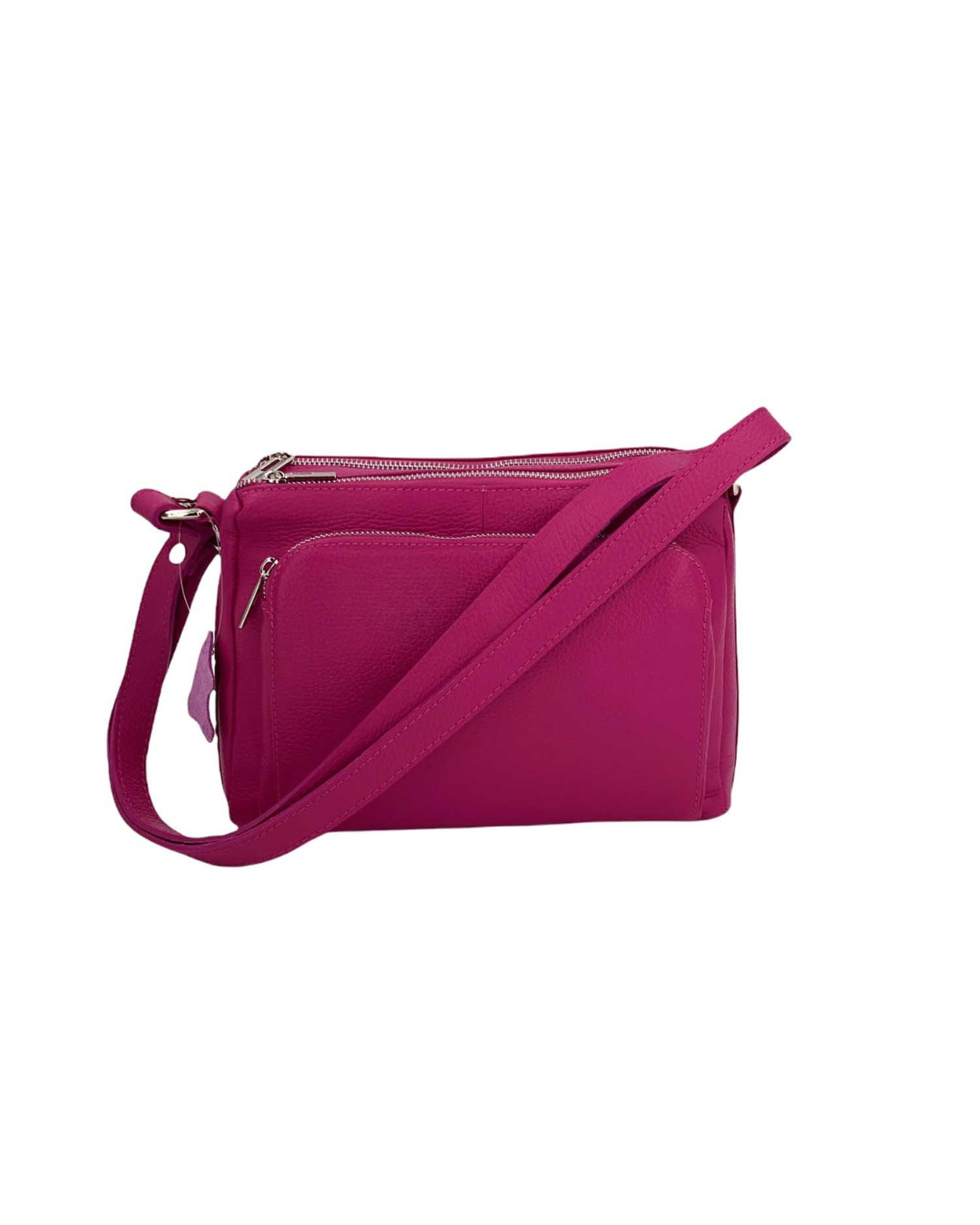 Sabrine – Women's genuine Italian leather shoulder and crossbody bag with adjustable shoulder strap