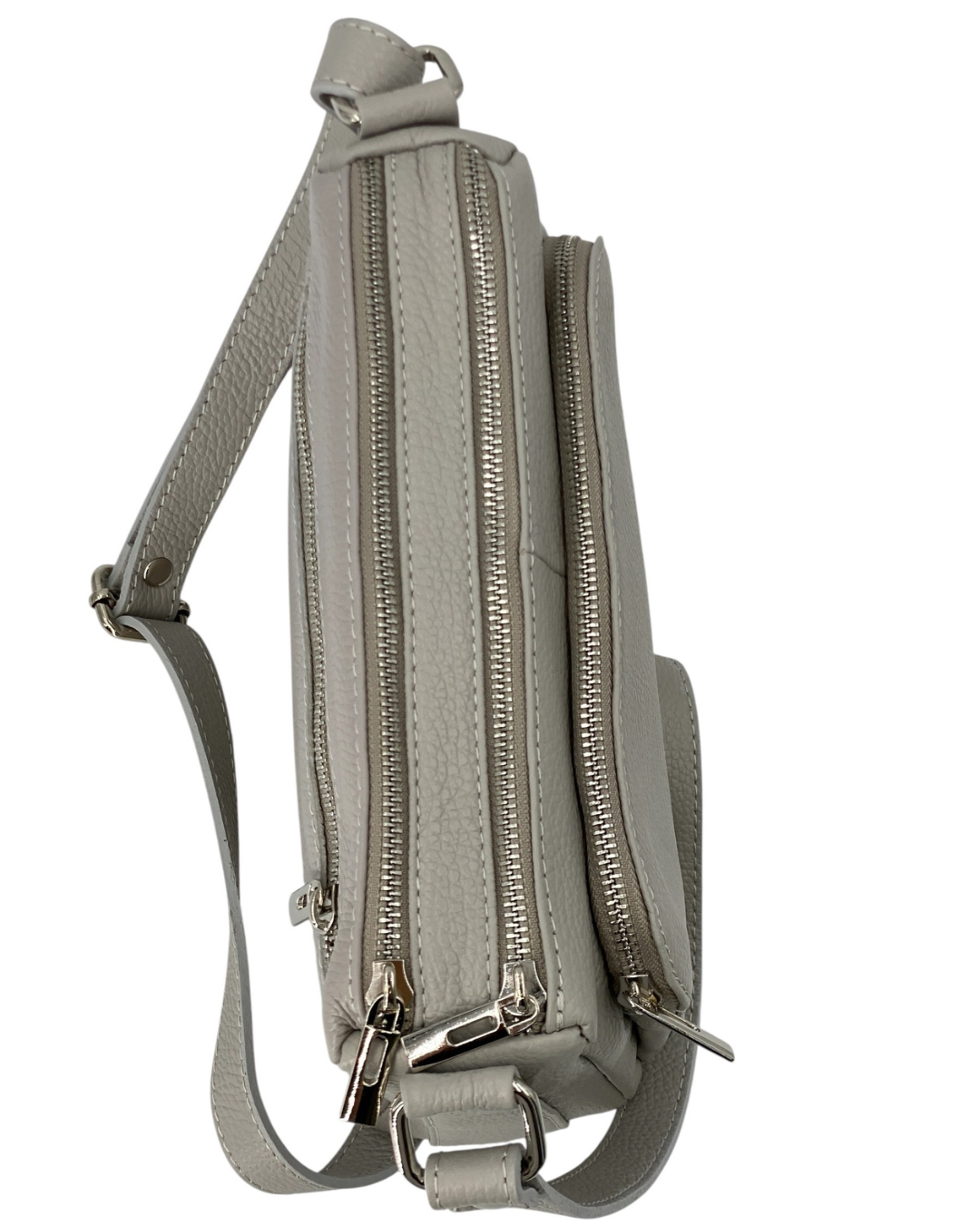 Sabrine – Women's genuine Italian leather shoulder and crossbody bag with adjustable shoulder strap