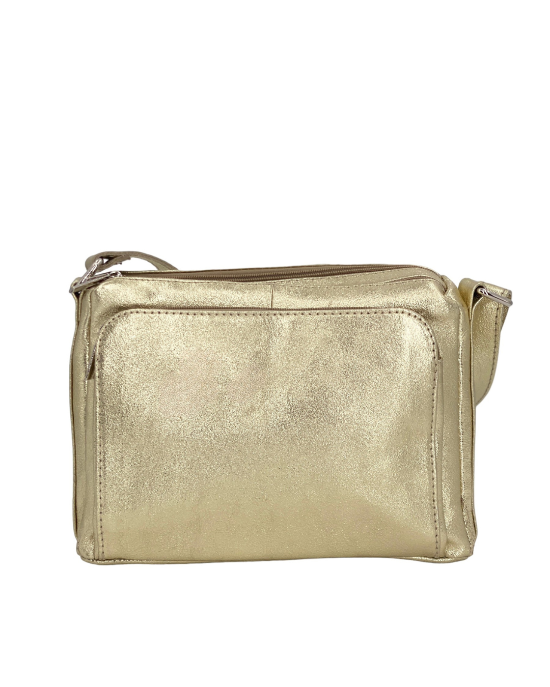 Sabrine – Women's genuine Italian leather shoulder and crossbody bag with adjustable shoulder strap