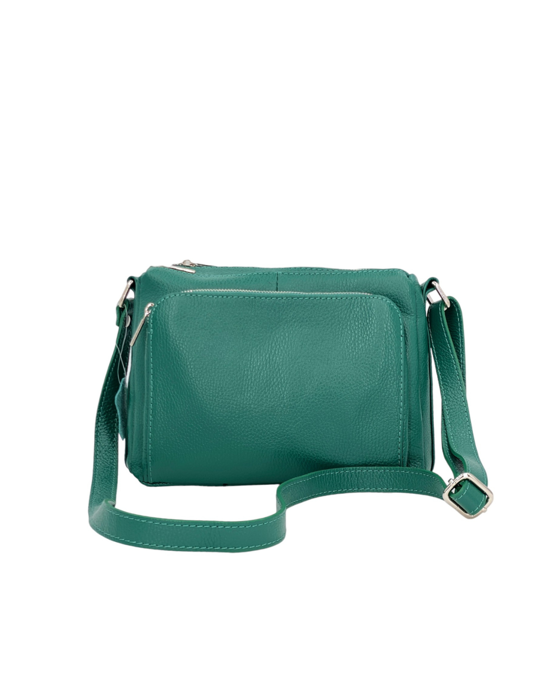Sabrine – Women's genuine Italian leather shoulder and crossbody bag with adjustable shoulder strap