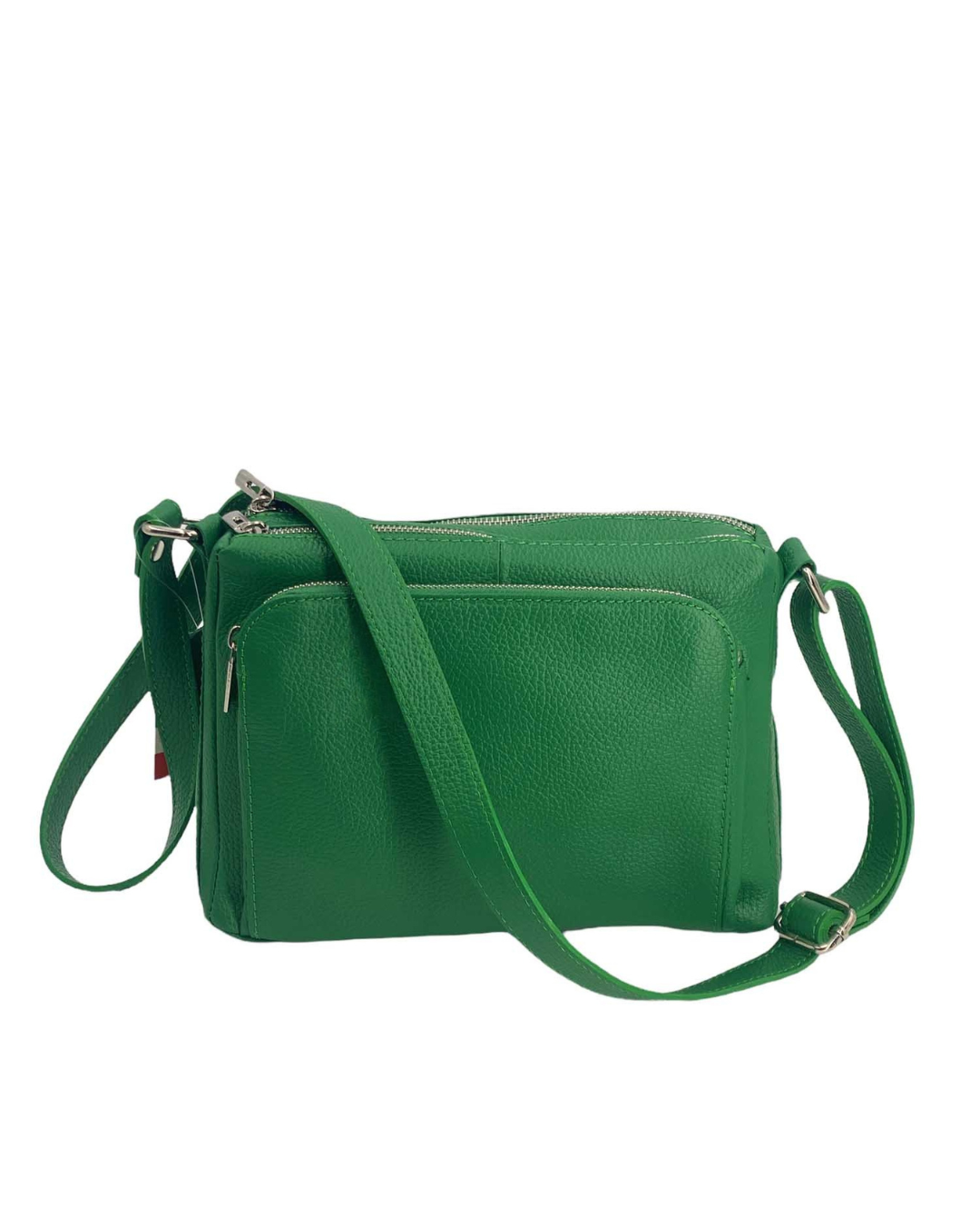 Sabrine – Women's genuine Italian leather shoulder and crossbody bag with adjustable shoulder strap