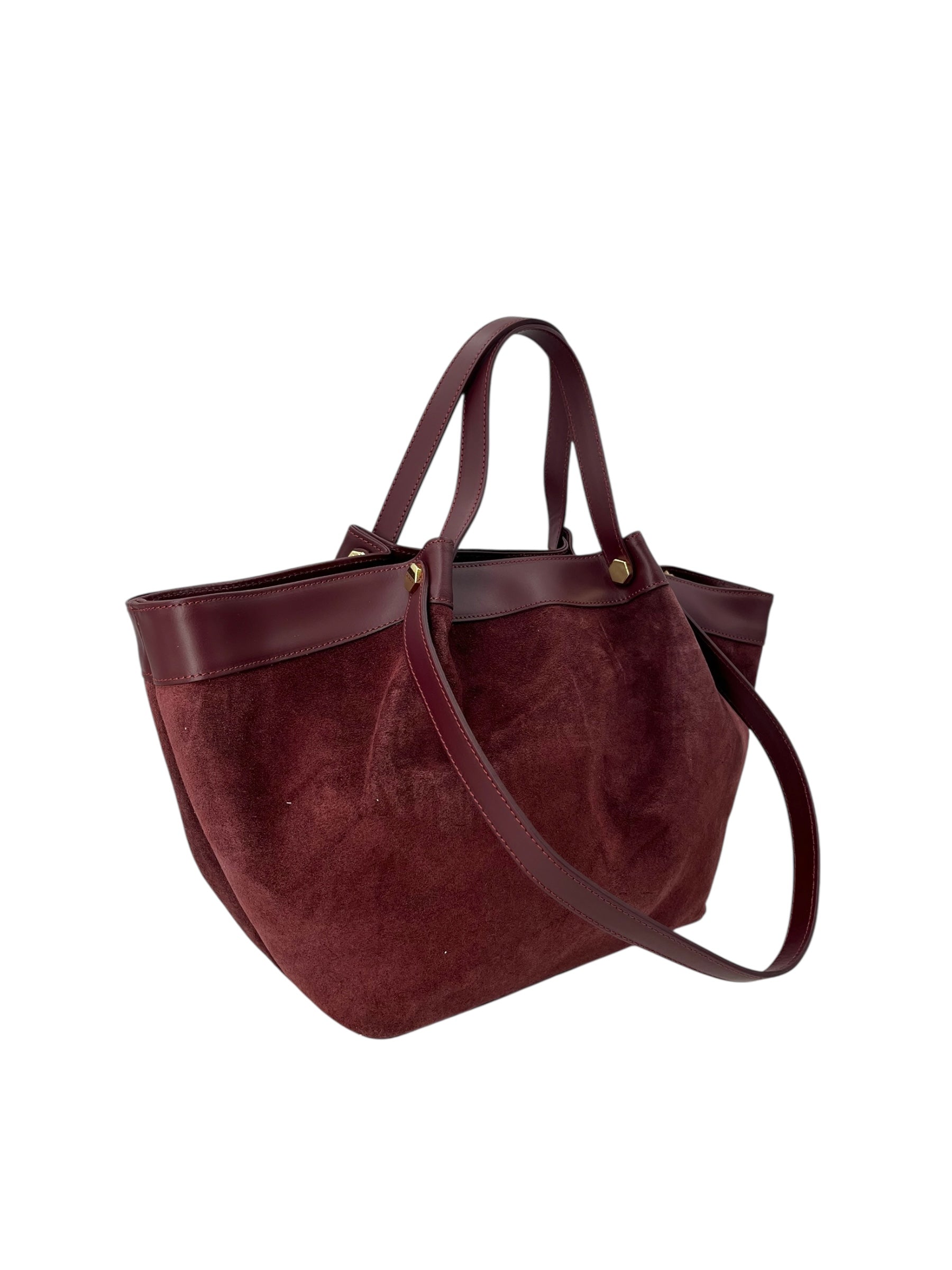Arya – Damenhandtasche und Umhängetasche aus echtem italienischen Leder