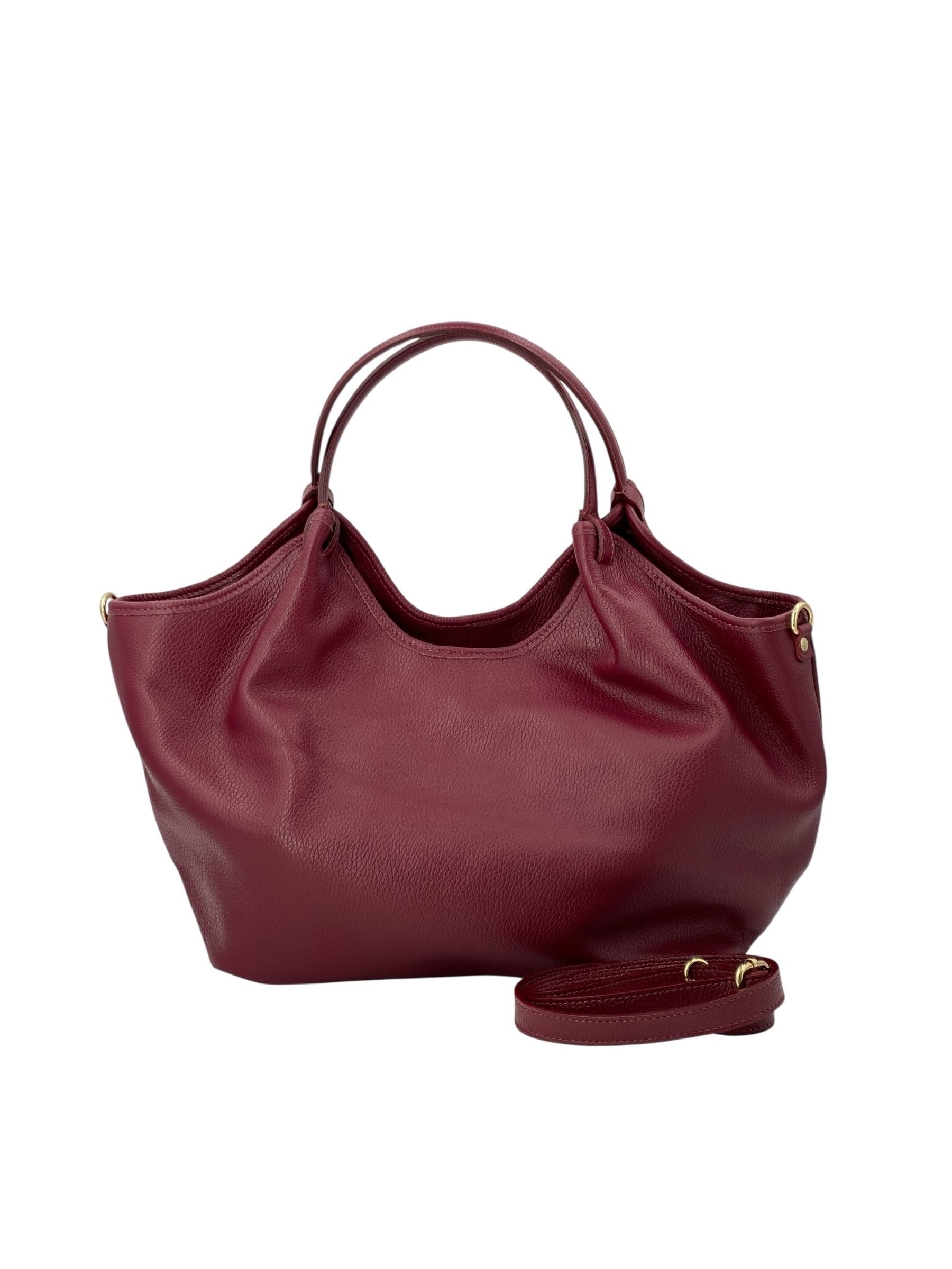 Sophie – Women's handbag, shoulder bag and crossbody bag in genuine Italian leather with large central compartment