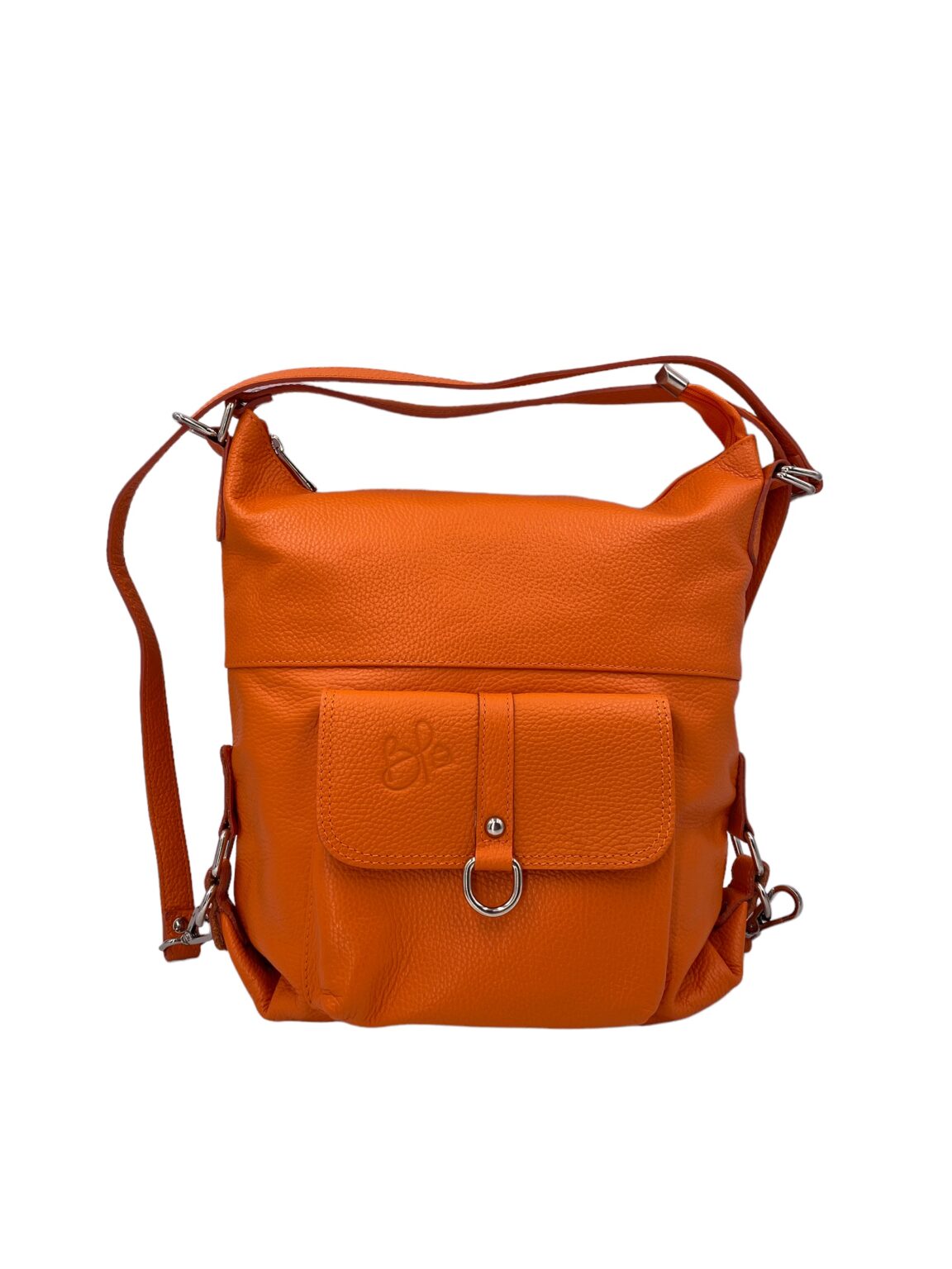 Romy – Borsa in Pelle Trasformabile a Spalla e Zaino