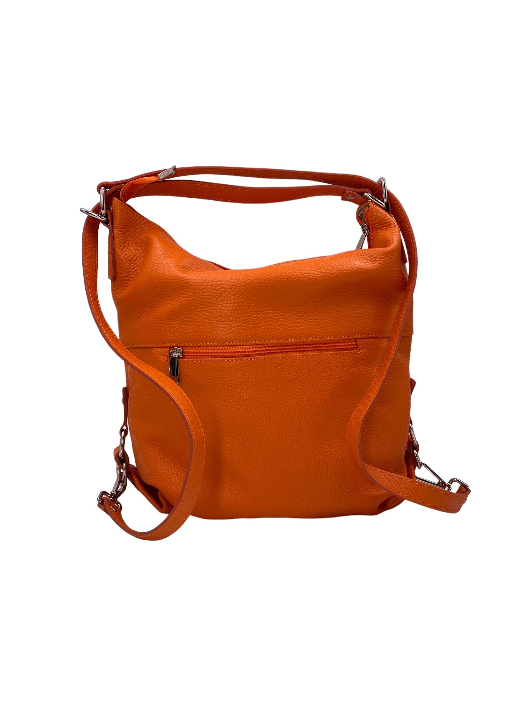 Romy – Borsa in Pelle Trasformabile a Spalla e Zaino