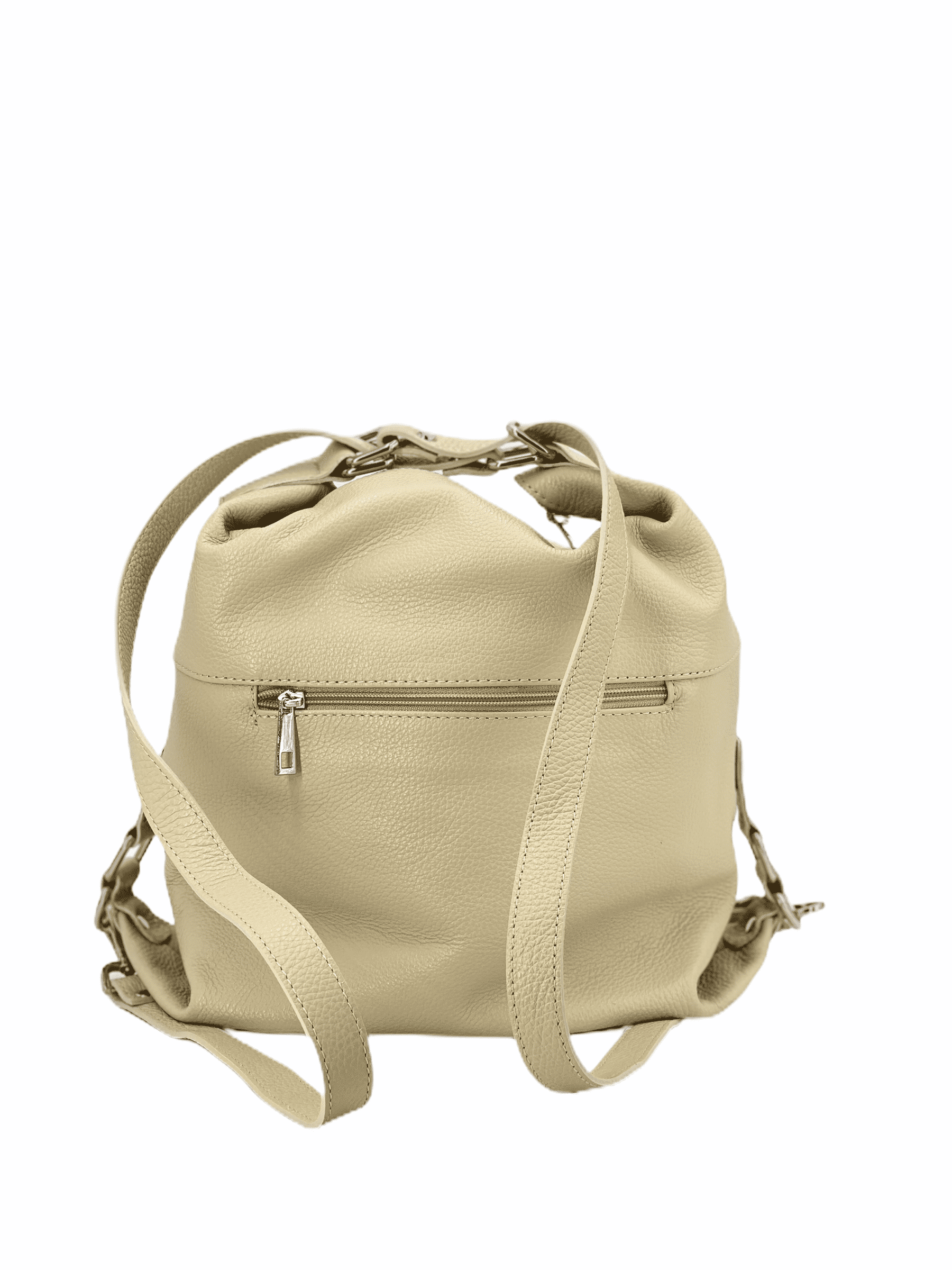 Romy – Borsa in Pelle Trasformabile a Spalla e Zaino