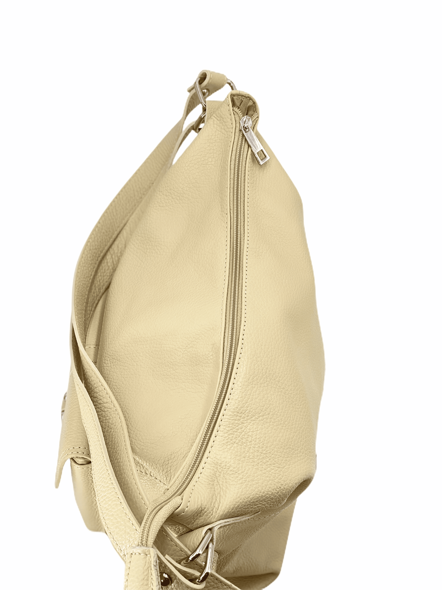 Romy – Borsa in Pelle Trasformabile a Spalla e Zaino