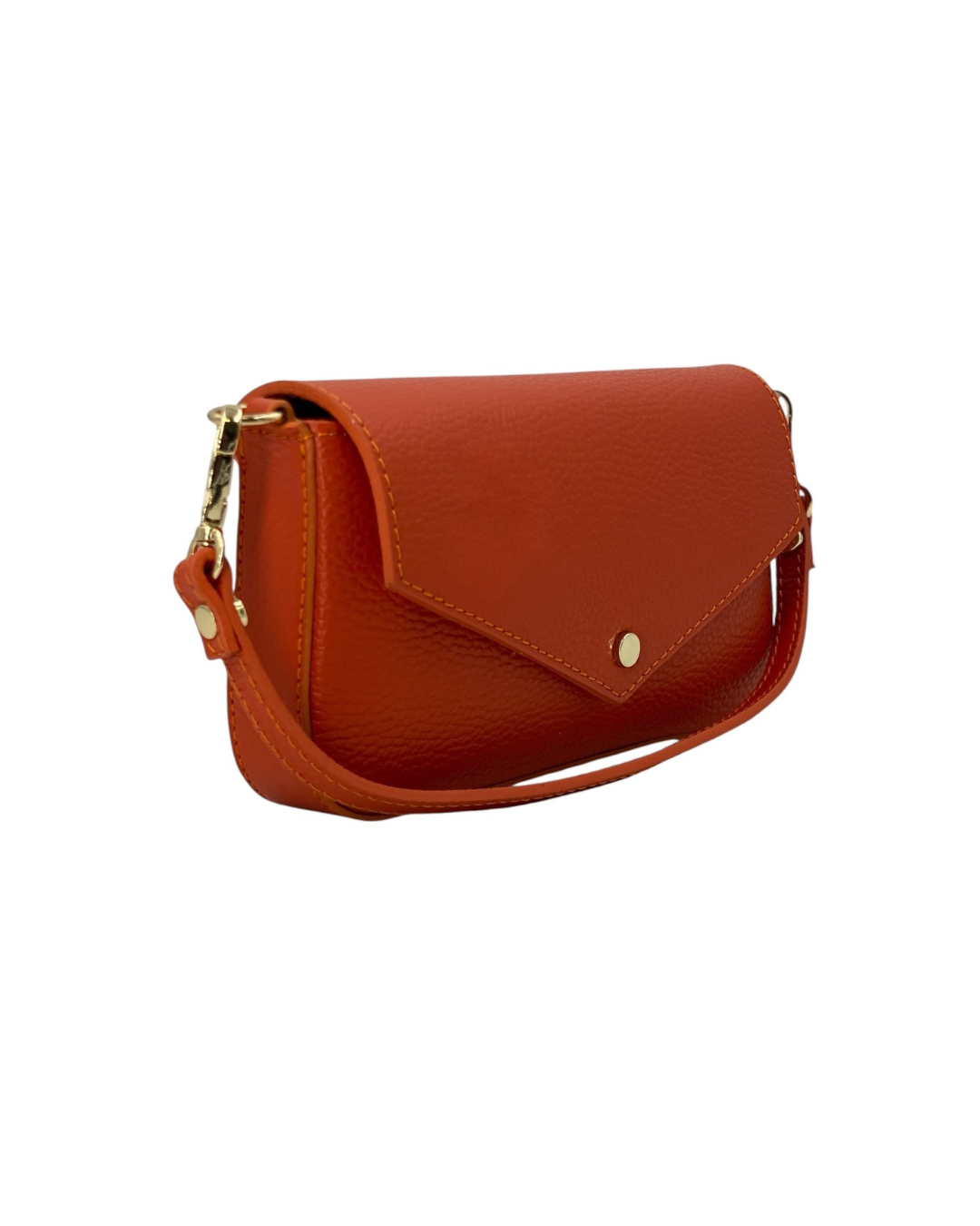Alexane – Women's genuine Italian leather shoulder bag with gold chain strap