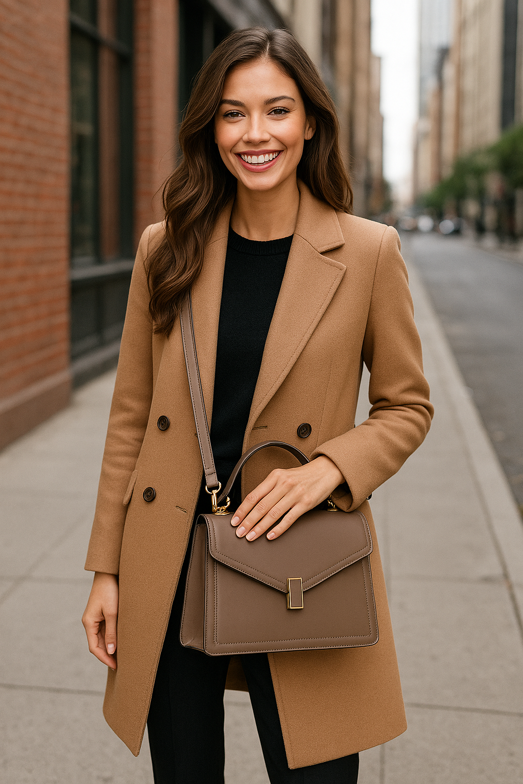 Aline – Borsa a mano e a tracolla donna in vera pelle italiana