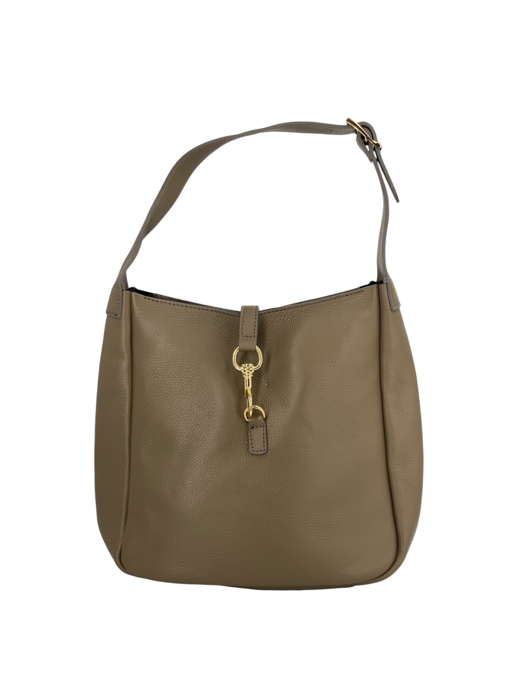 Violaine – Women's shoulder bag in genuine Italian leather with adjustable handle