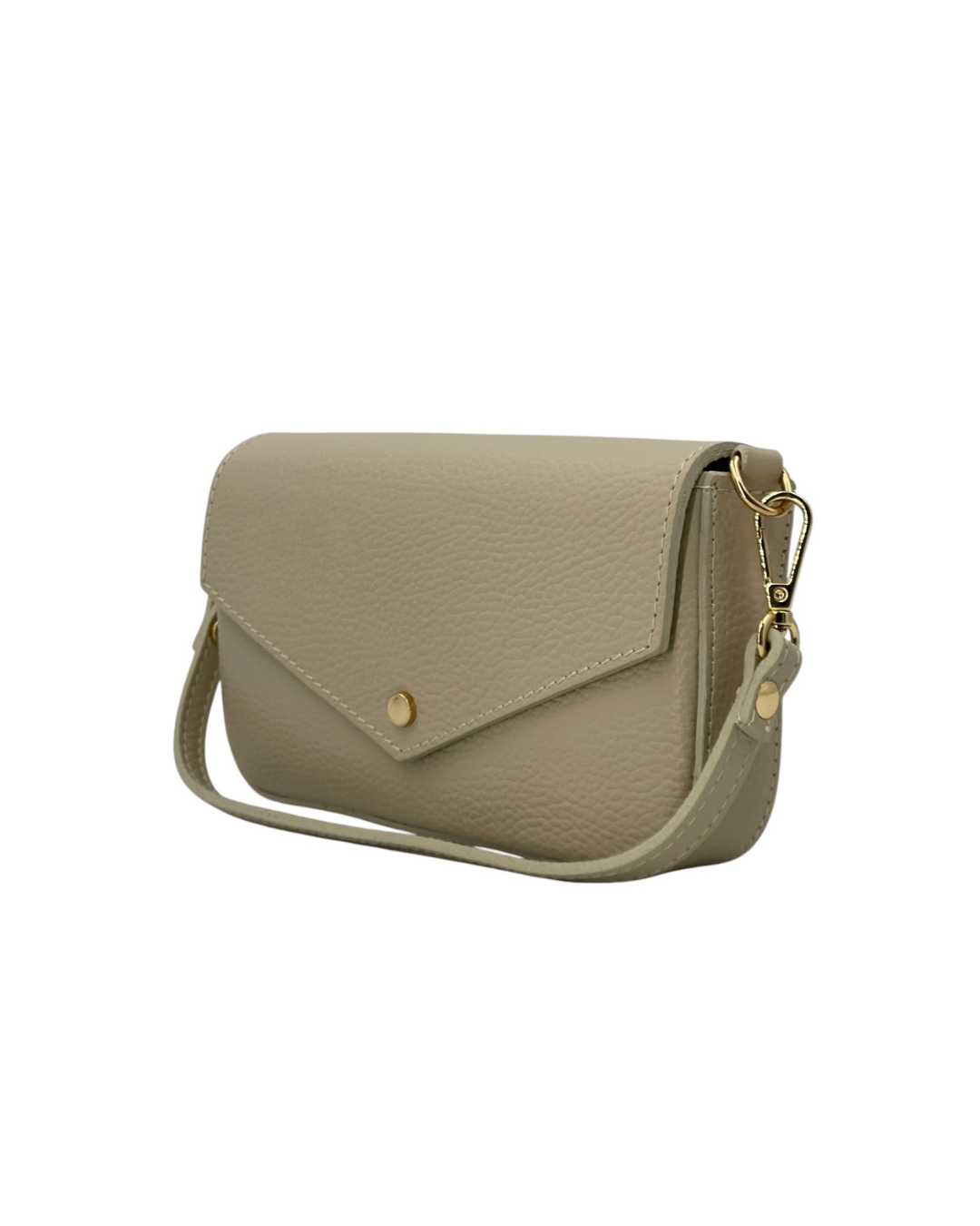 Alexane – Women's genuine Italian leather shoulder bag with gold chain strap