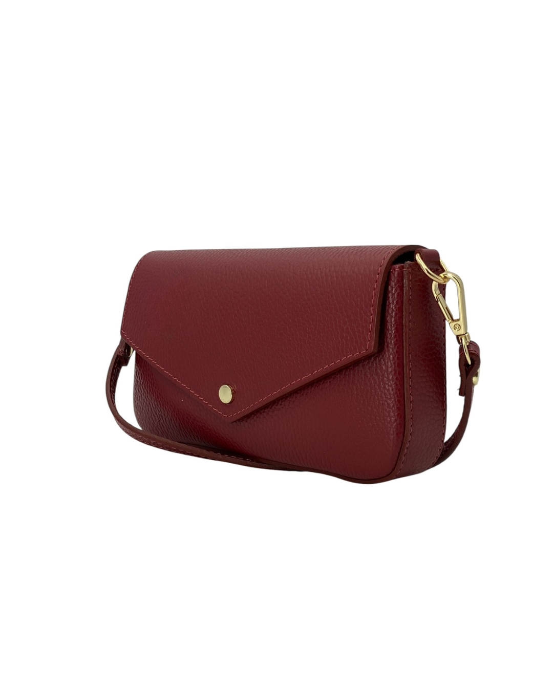 Alexane – Women's genuine Italian leather shoulder bag with gold chain strap