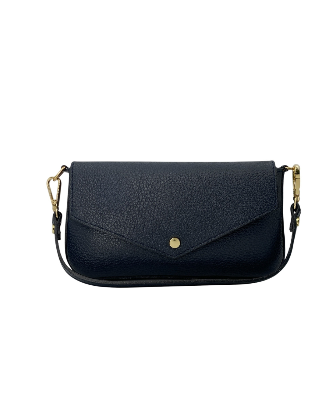 Alexane – Women's genuine Italian leather shoulder bag with gold chain strap