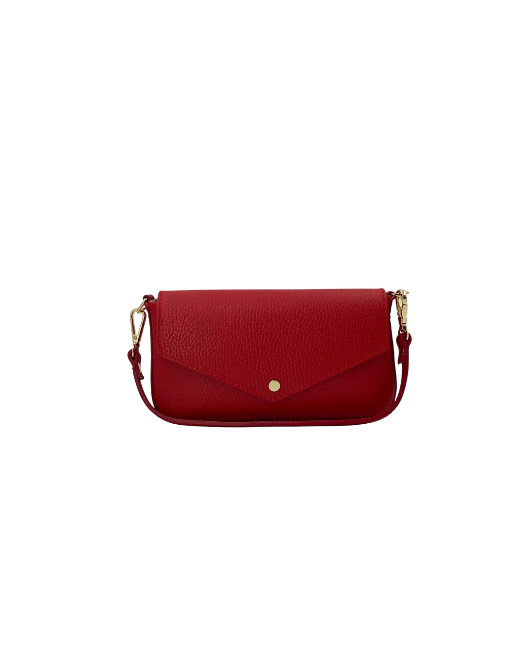 Alexane – Women's genuine Italian leather shoulder bag with gold chain strap
