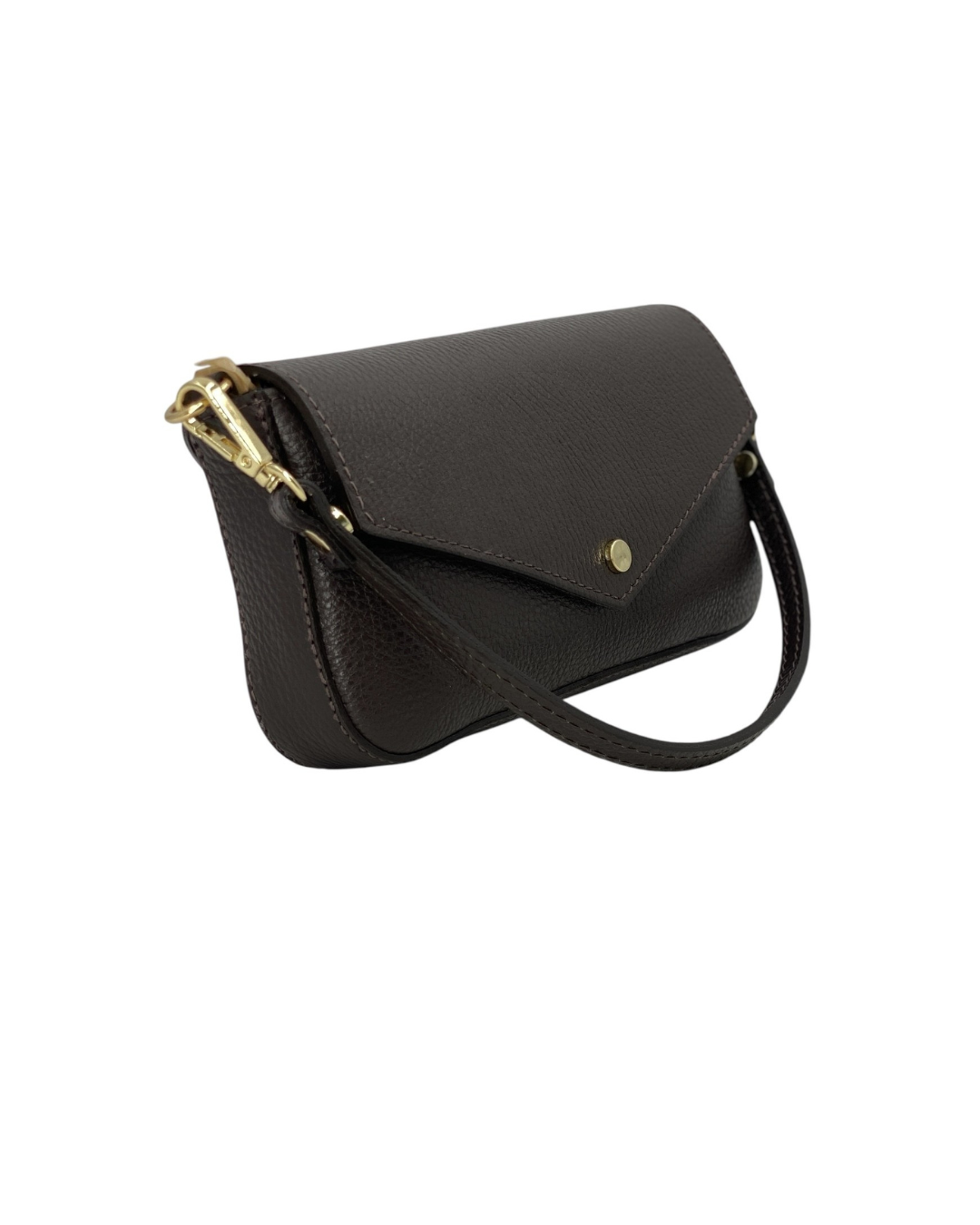 Alexane – Women's genuine Italian leather shoulder bag with gold chain strap