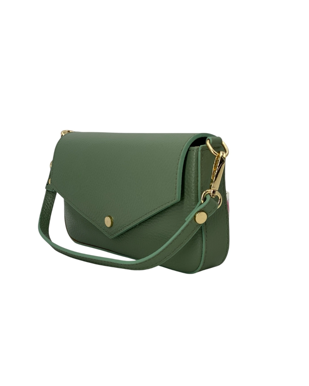 Alexane – Women's genuine Italian leather shoulder bag with gold chain strap