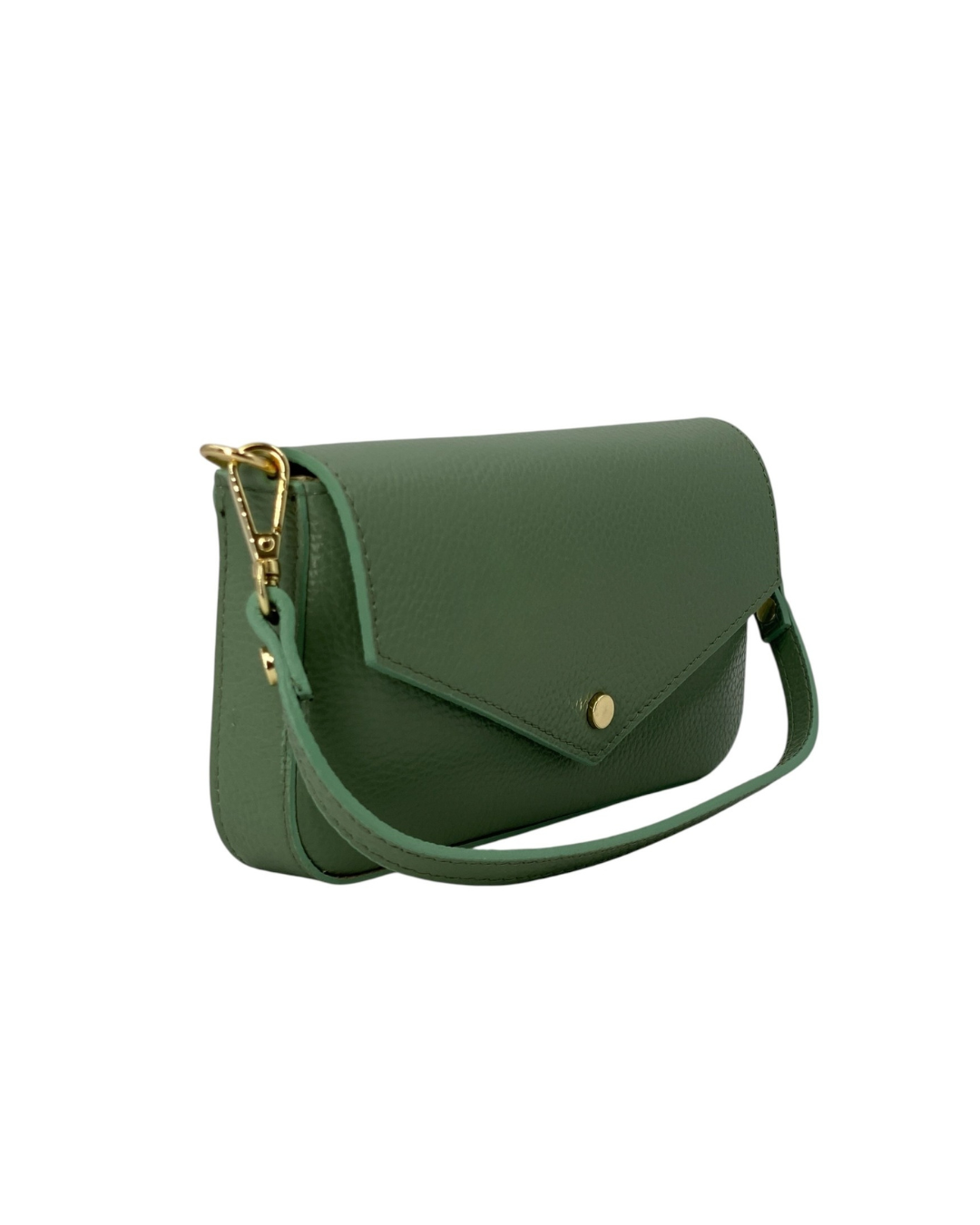 Alexane – Women's genuine Italian leather shoulder bag with gold chain strap